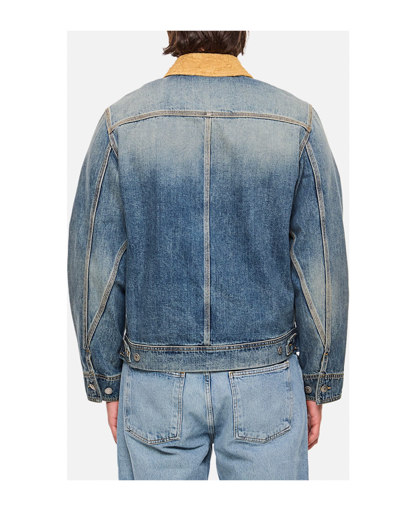 Alexander McQueen Denim Workwear Jacket - Blue
