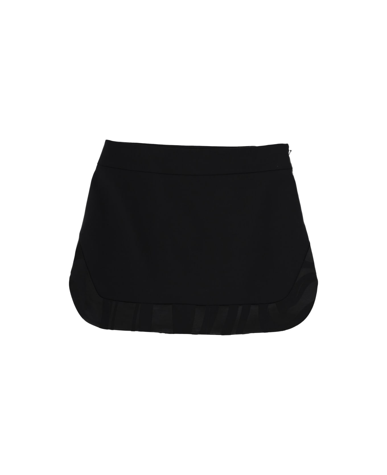Pucci Wool Miniskirt - BLACK