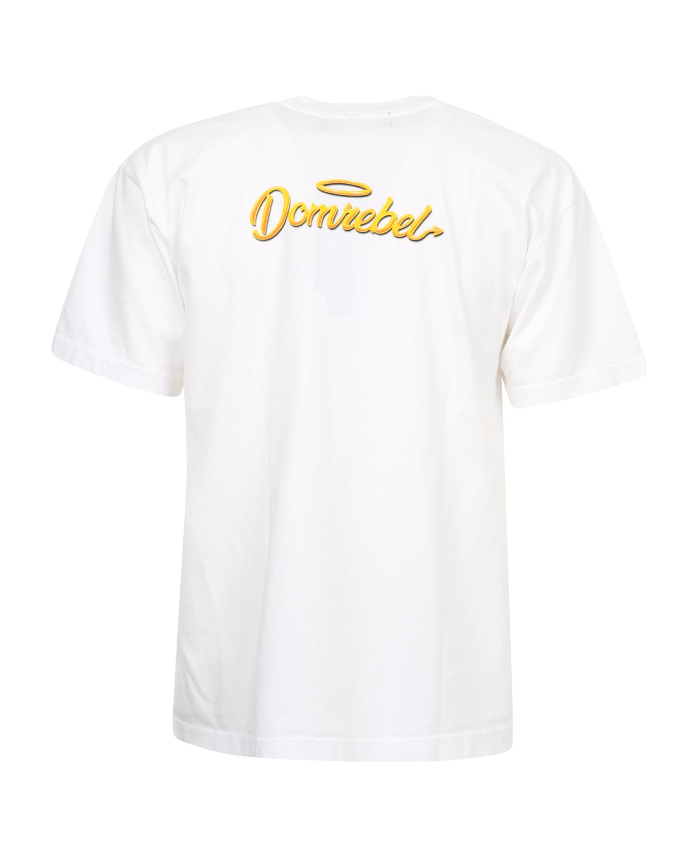 Dom Rebel Cotton T-shirt - White