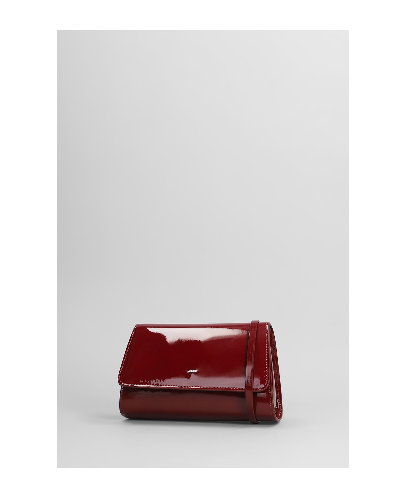 Giuseppe Zanotti Cleopatra Clutch In Red Patent Leather - red