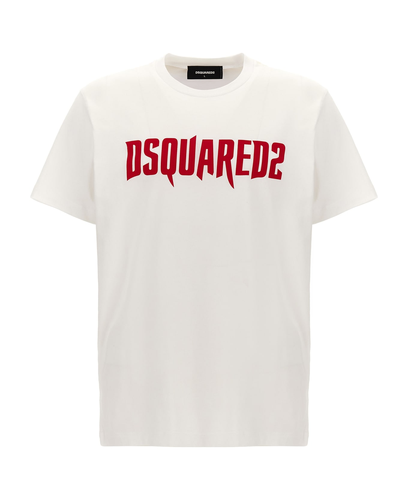 Dsquared2 Logo Print T-shirt - White