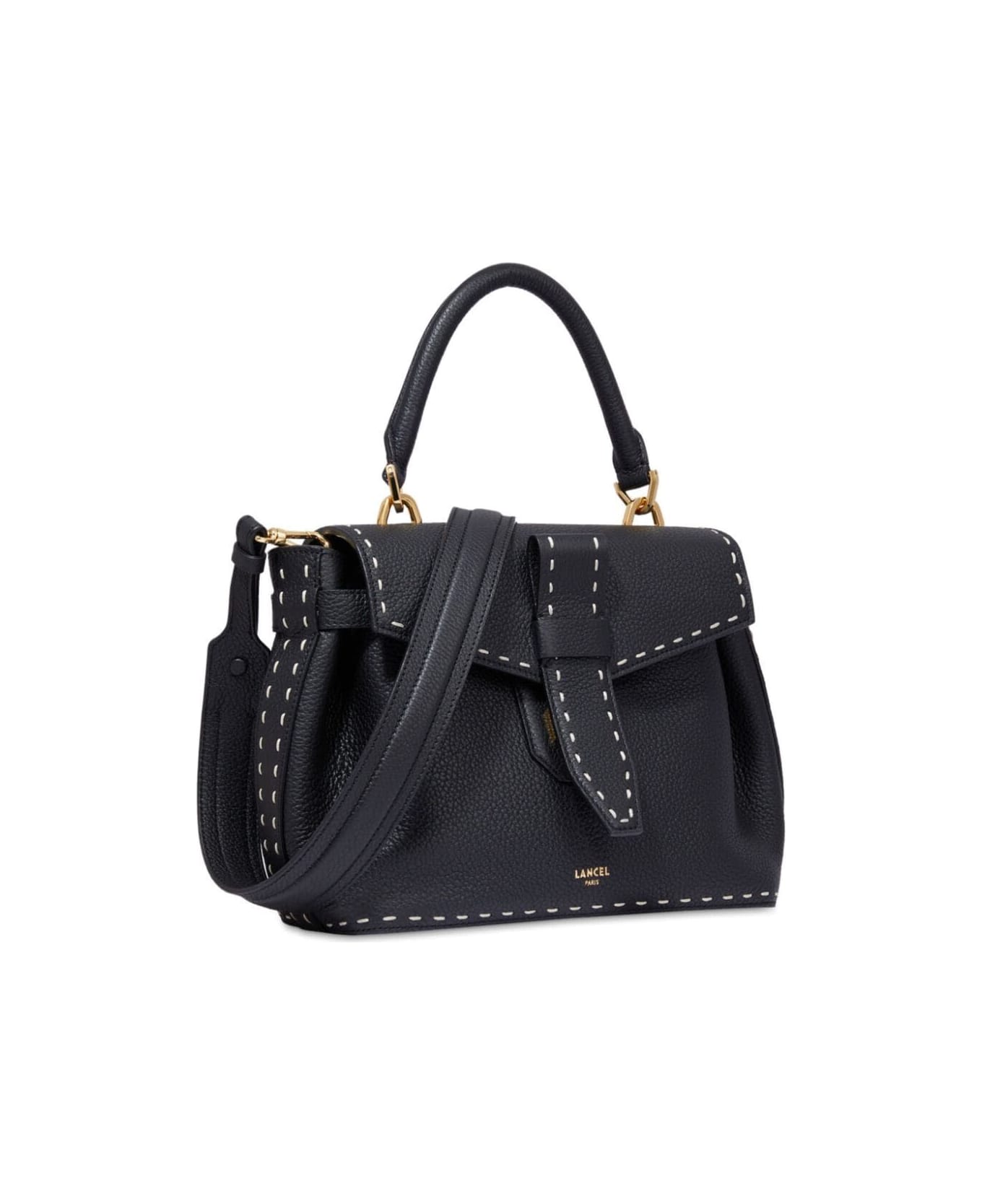 Lancel Charlie De Small Handbag - Black