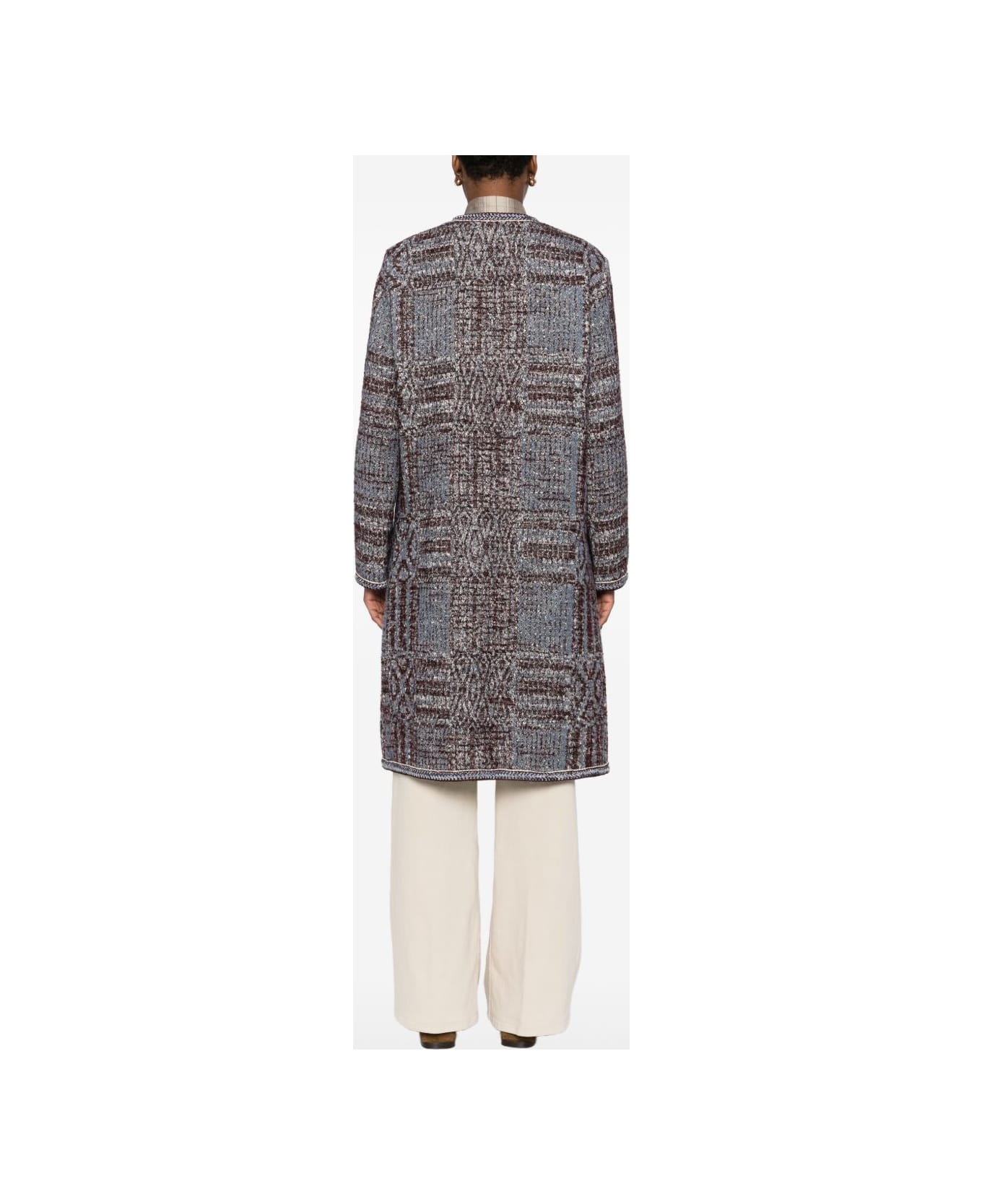 Etro Knee-length Coat - Grey