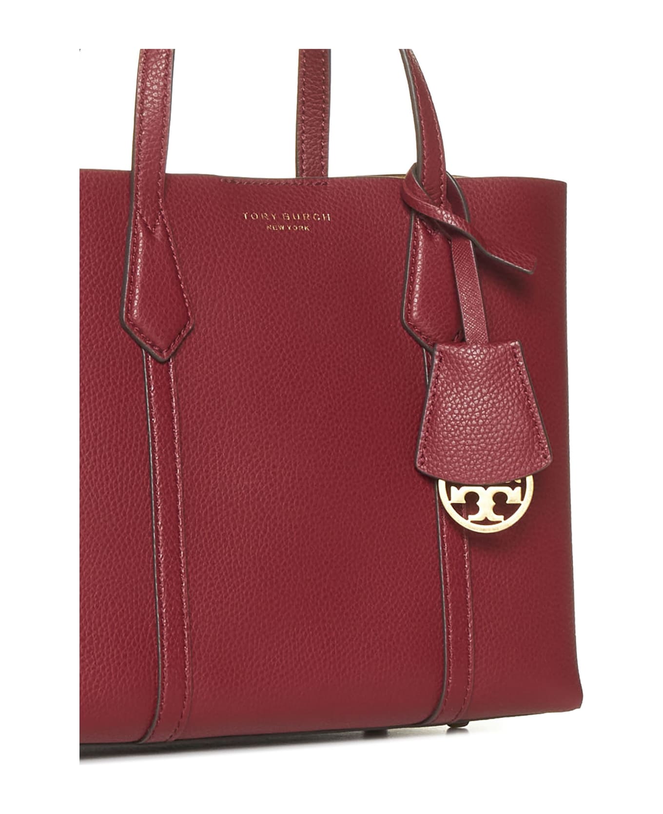 Tory Burch Perry Small Triple Compartment Tote - red トートバッグ