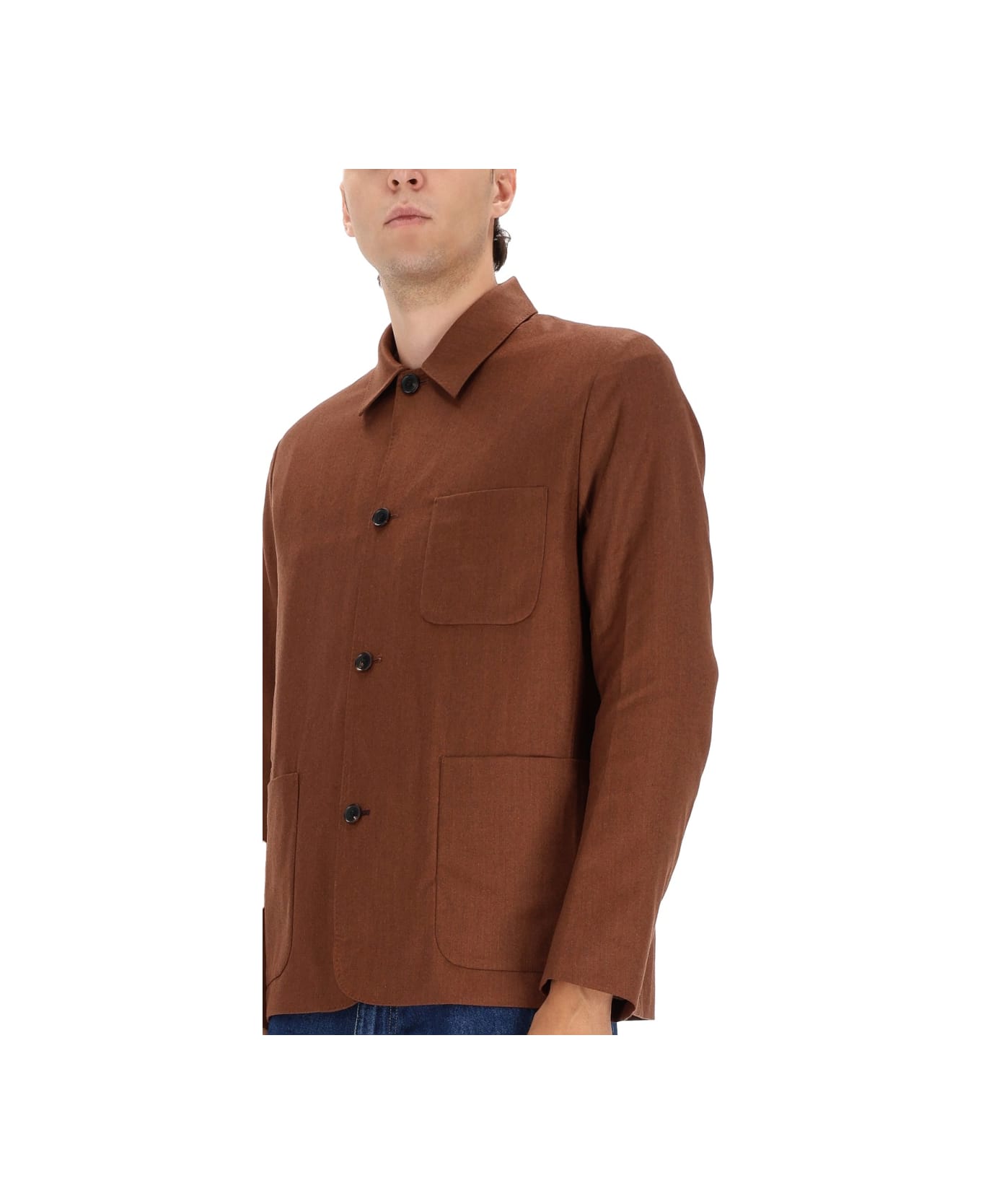 Paul Smith Work Jacket - BROWN