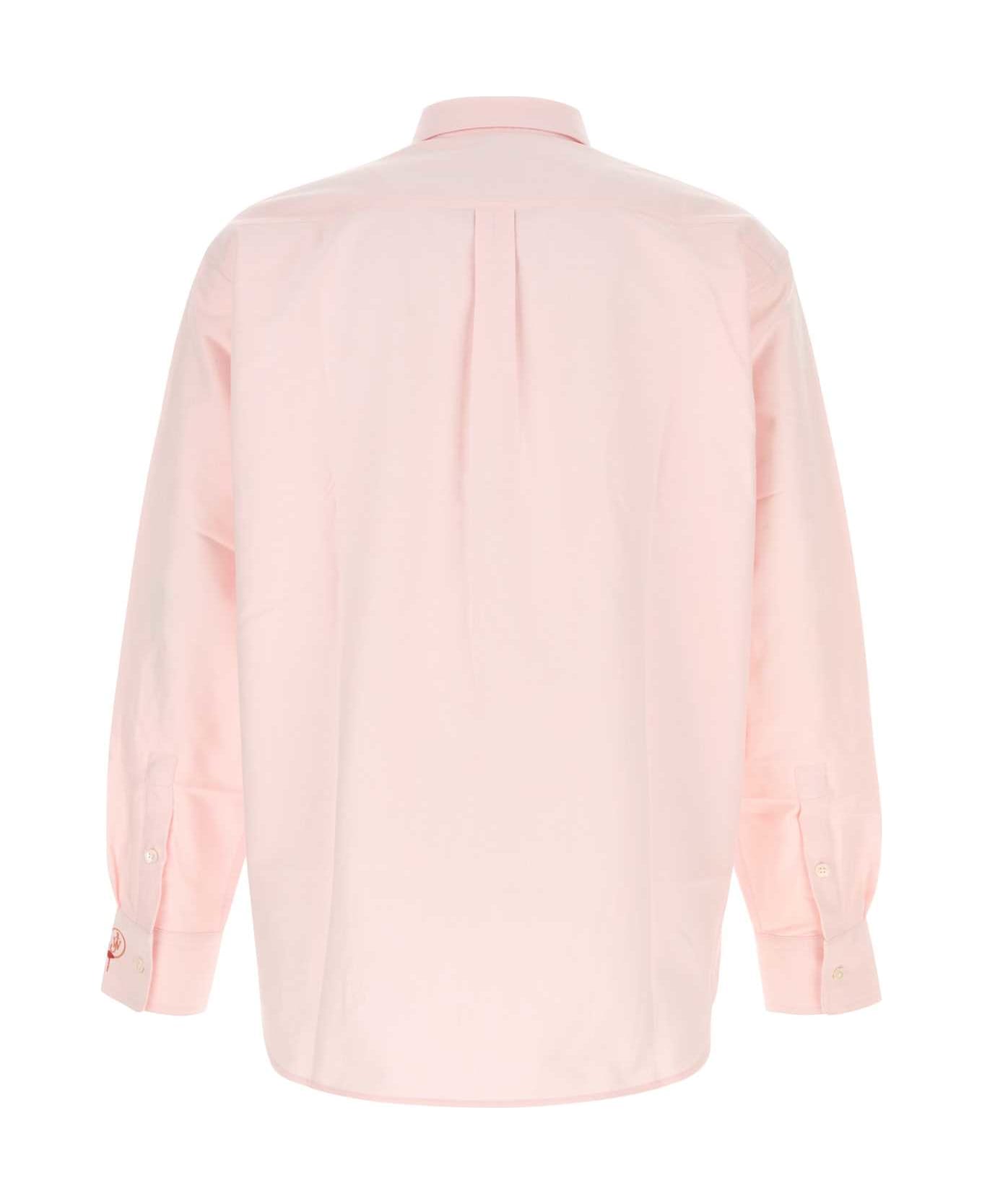 J.W. Anderson Pastel Pink Oxford Shirt - PALEPINK