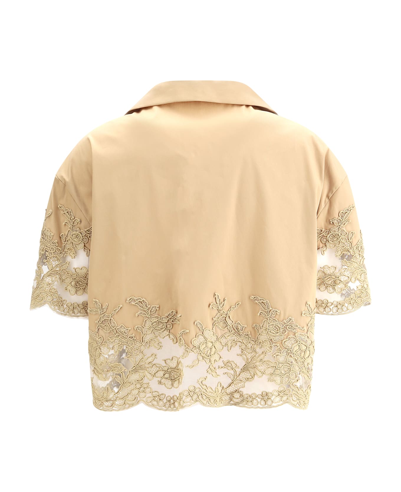 Ermanno Scervino Lace Detail Shirt