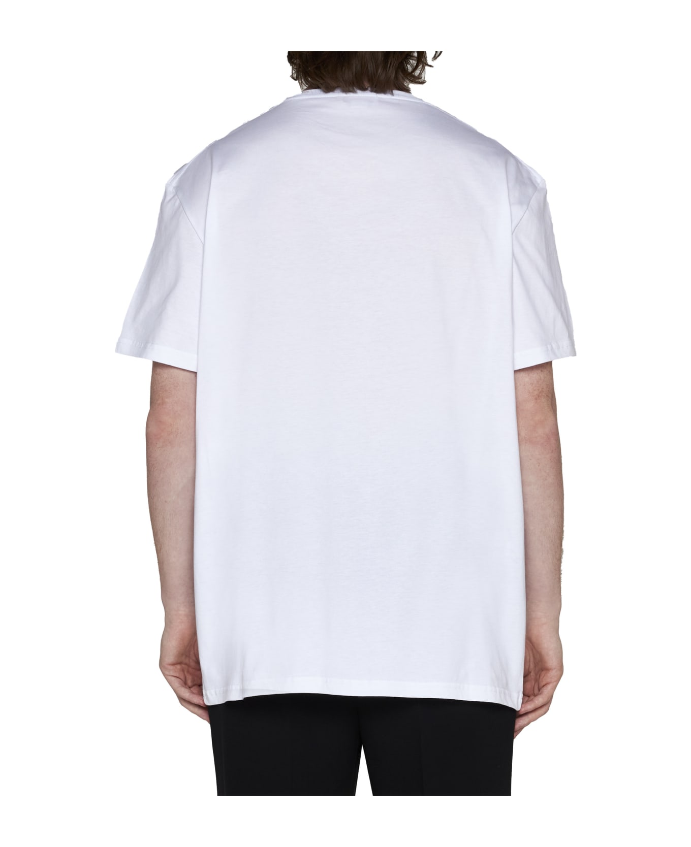 Alexander McQueen Logo T-shirt - White/mix シャツ