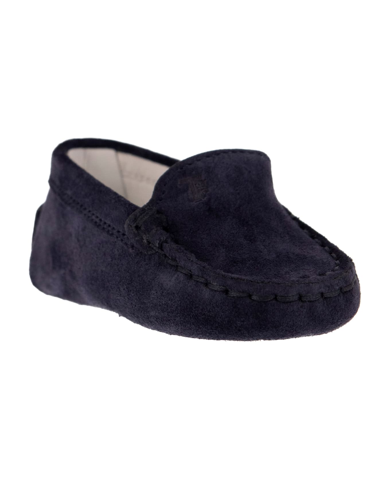 Tod's Rubber Suede Loafer - Blue