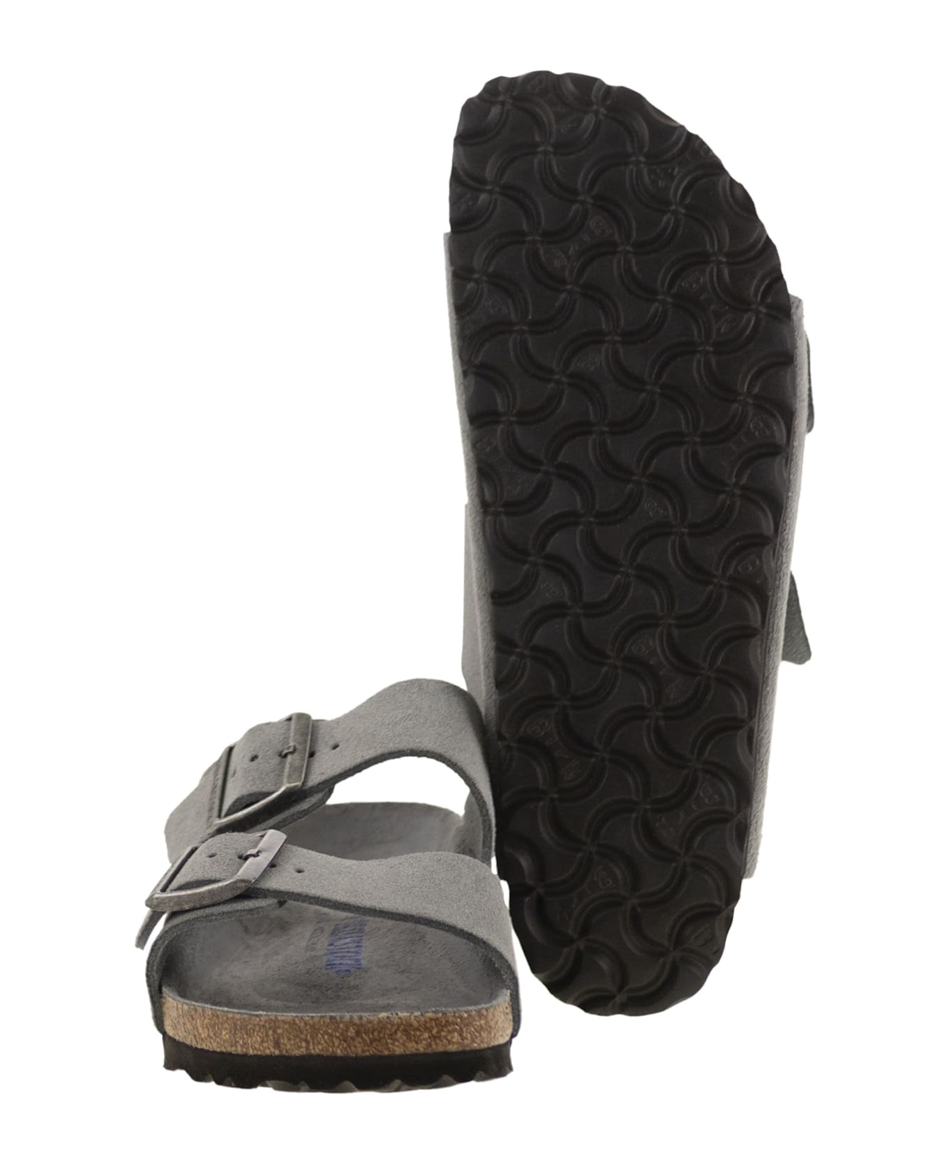 Birkenstock Arizona - Flat Sandal - Grey