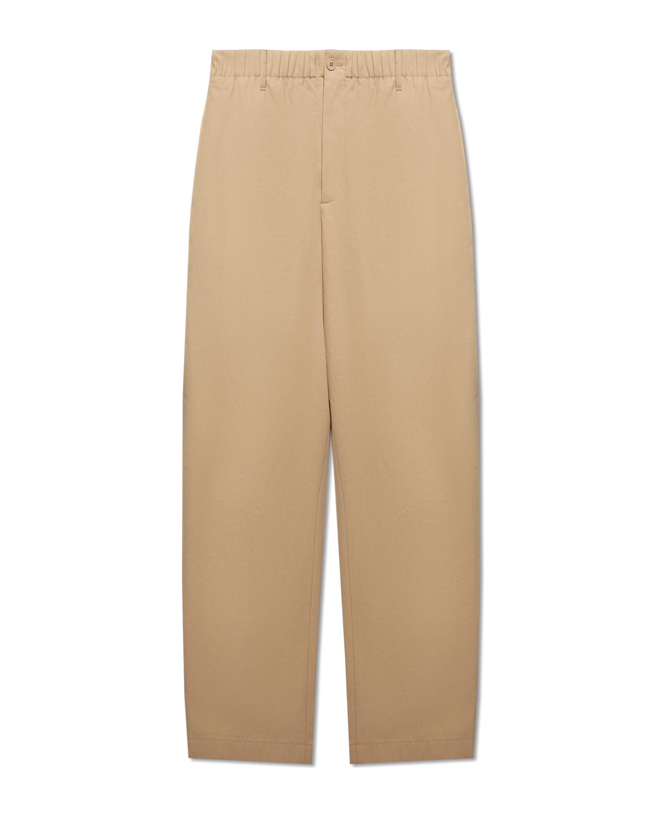 Gucci Trousers With Logo - Beige ボトムス