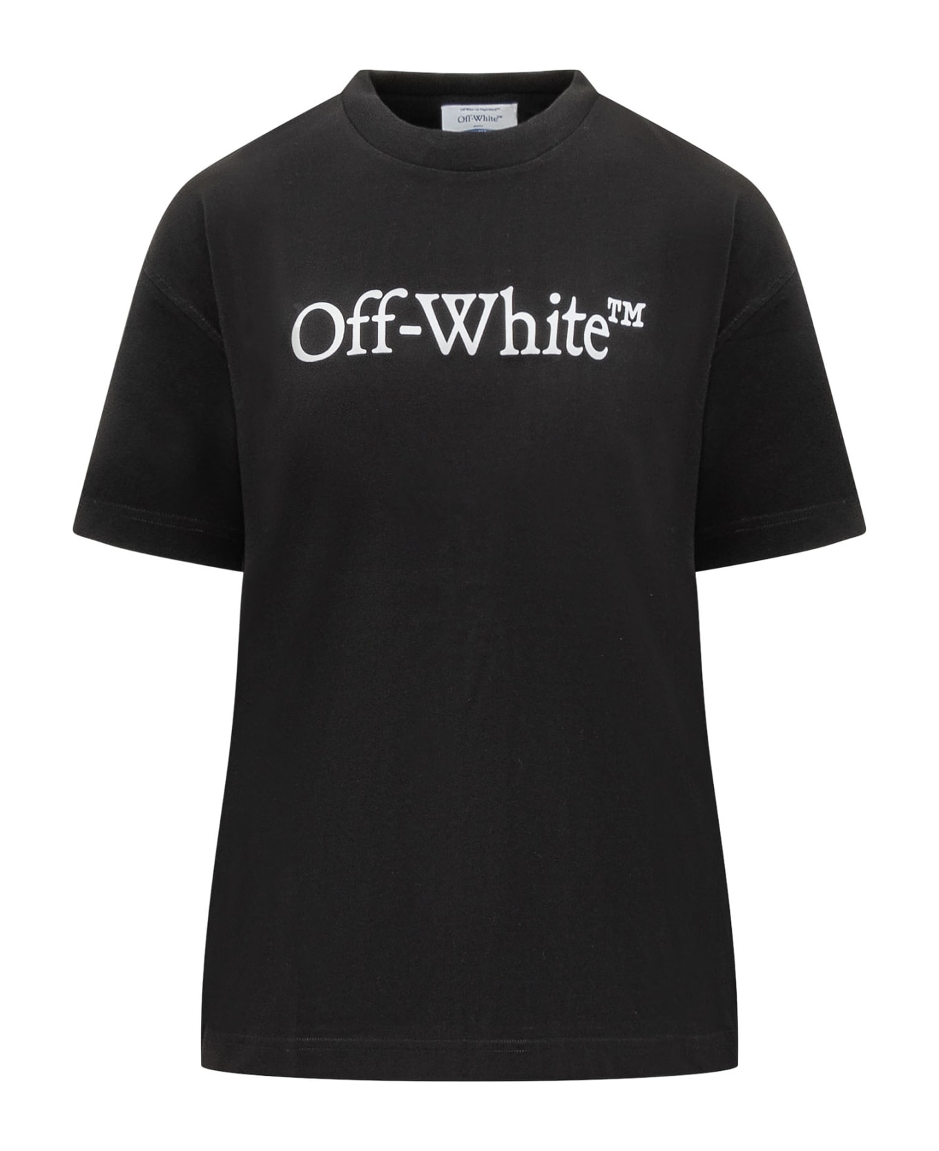 Off-White Big Logo T-shirt - BLACK WHITE