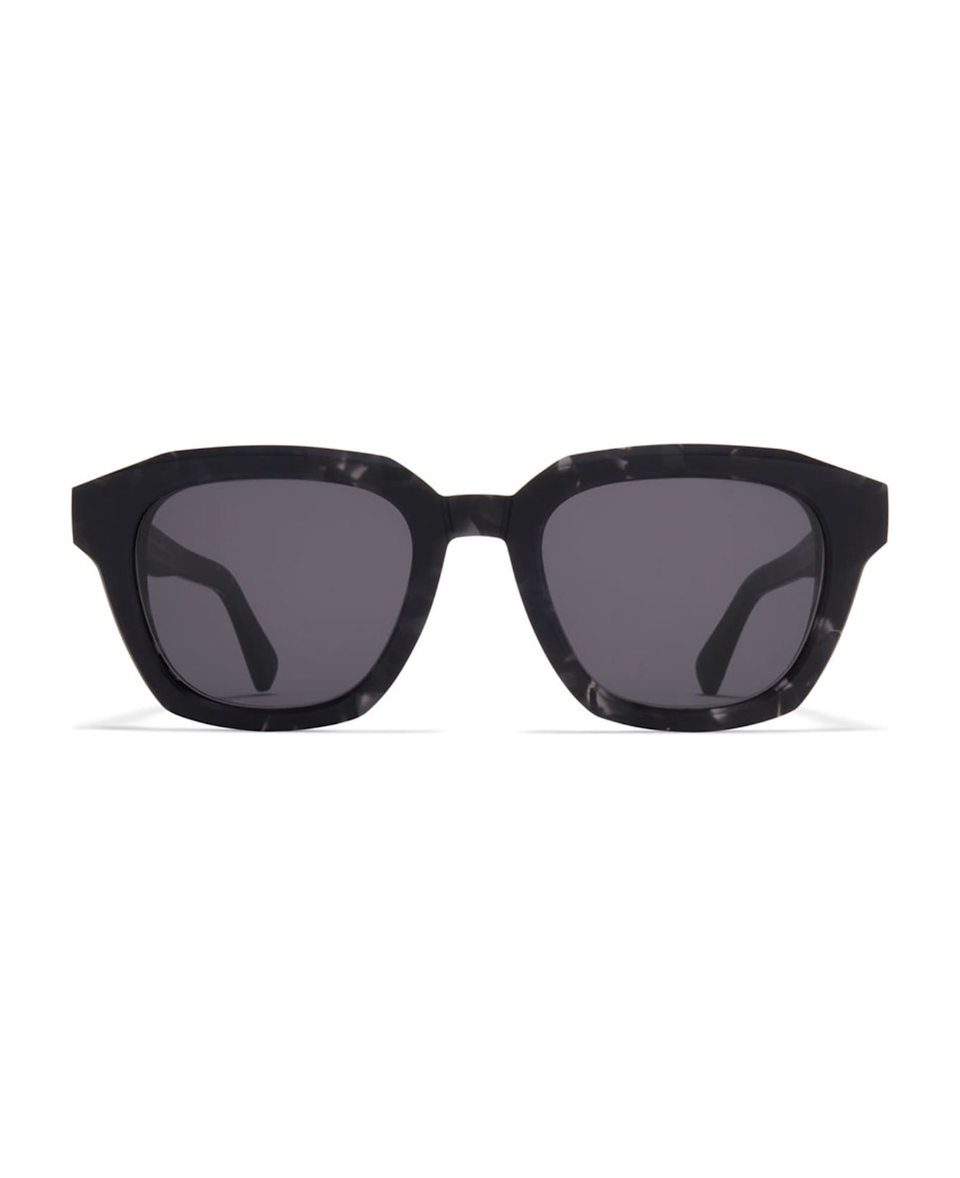 Mykita Kiene - C178 Chilled Raw Black Havana / Silver Sunglasses - Black