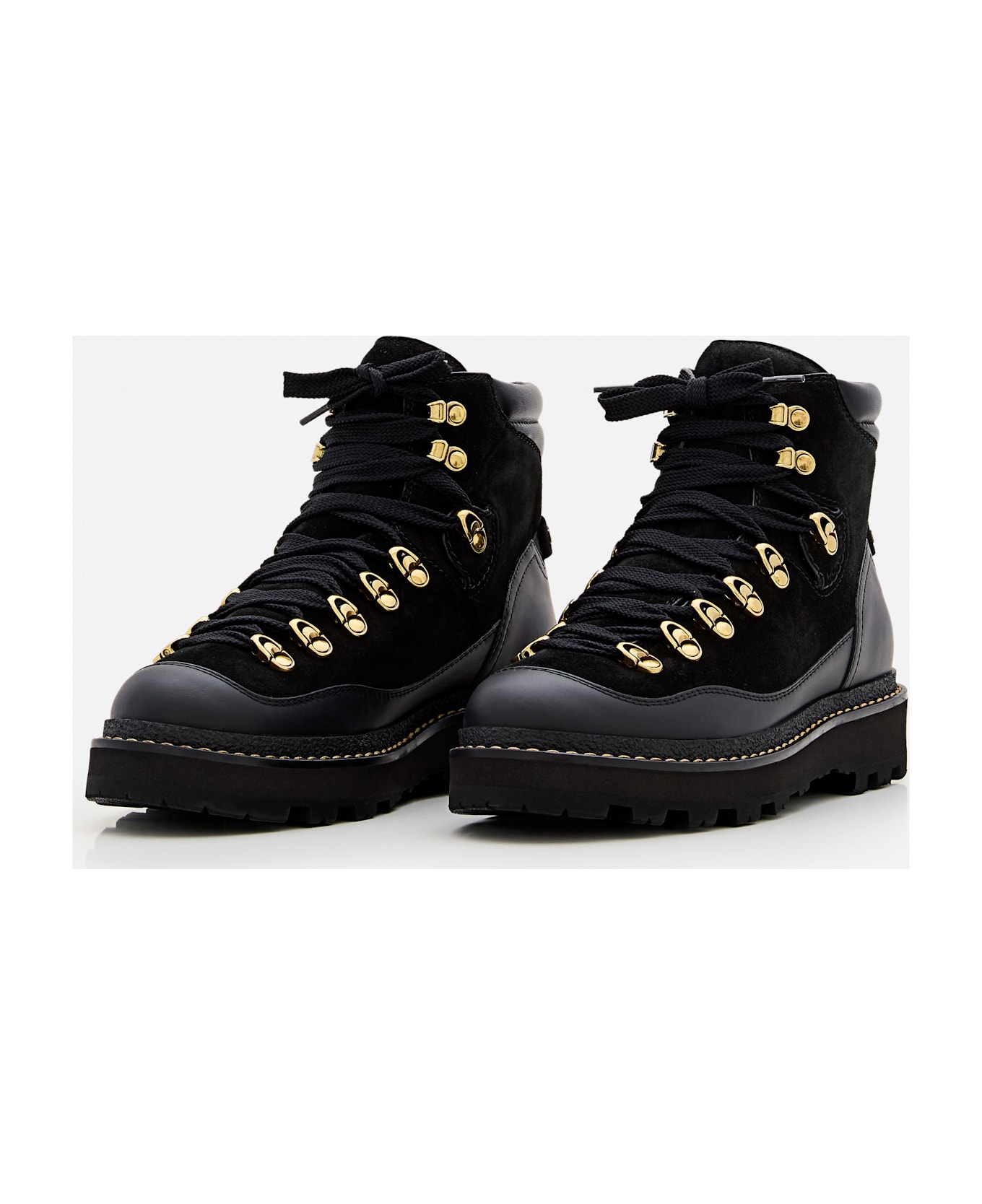 Moncler Peka Trek Hiking Boots - Black