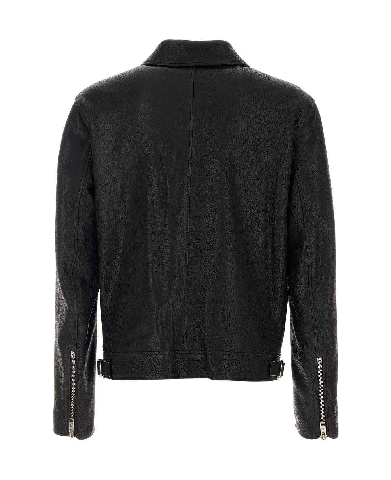 Givenchy Black Leather Jacket - BLACK