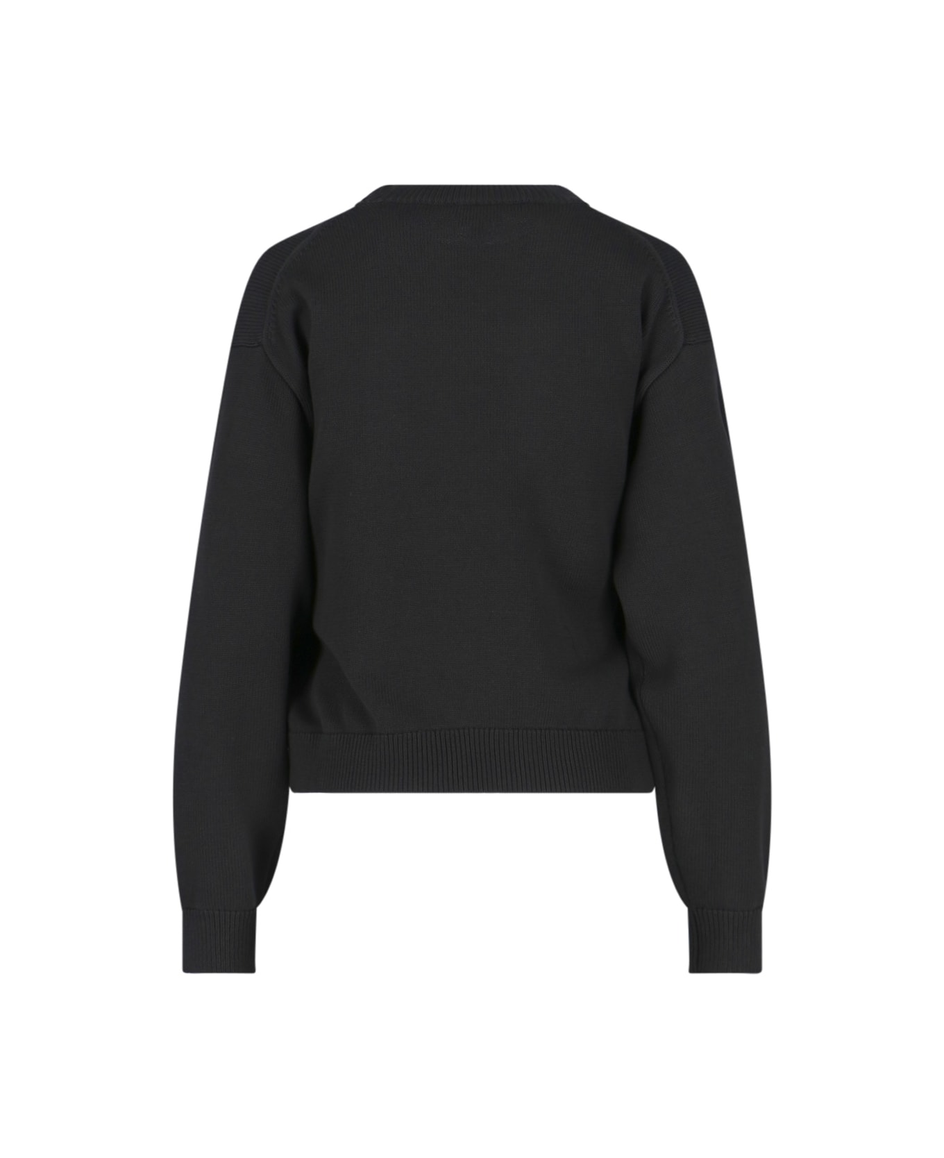 Kenzo Cotton Crew-neck Sweater - black