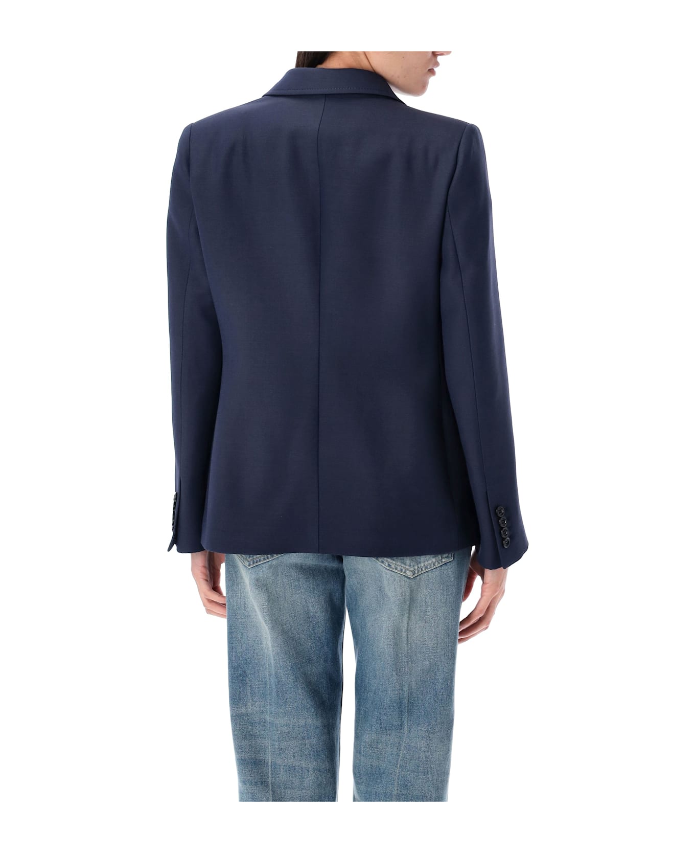 Valentino Garavani Single-breasted Blazer - AVIO SCURO