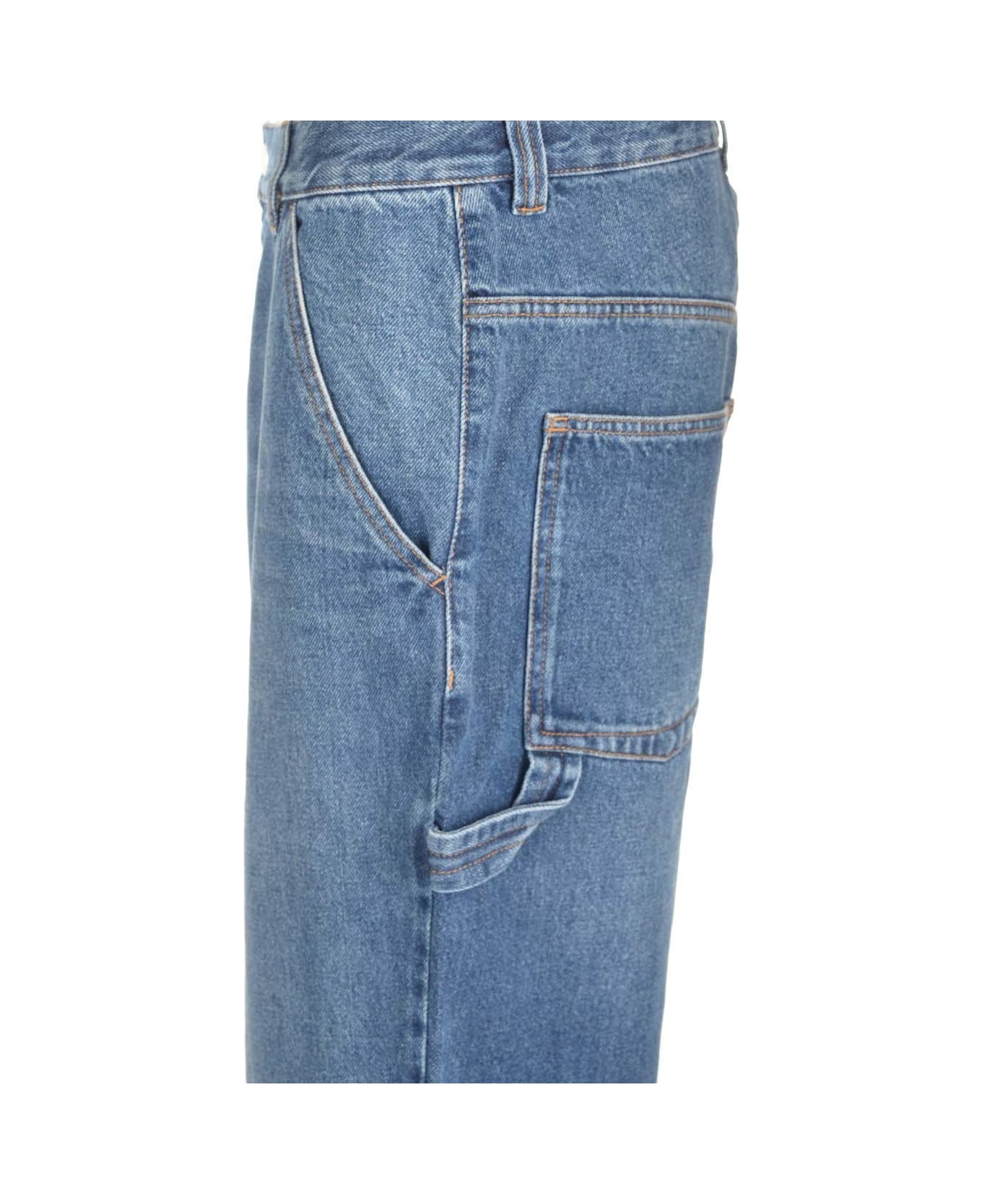 Isabel Marant "jorama" Baggy Fit Jeans - Blue