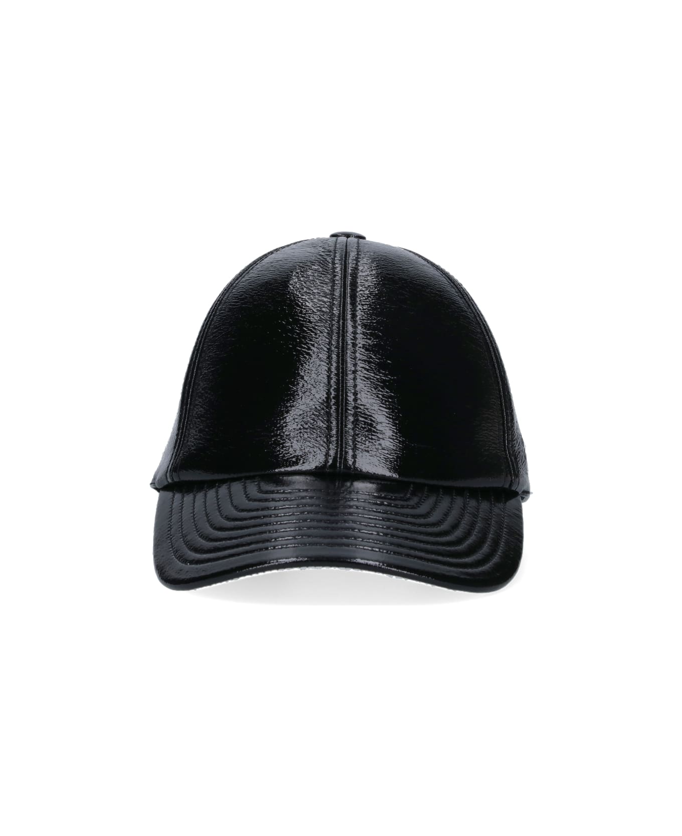 Courrèges 
reedition
 Vinyl Baseball Cap - Black