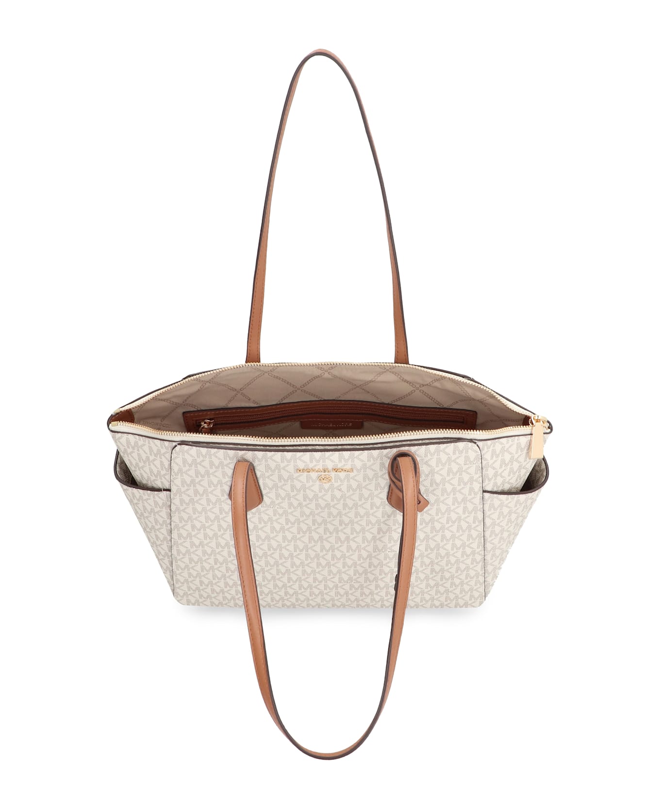 Michael Kors Marilyn Medium Tote Bag With Logo - Brown