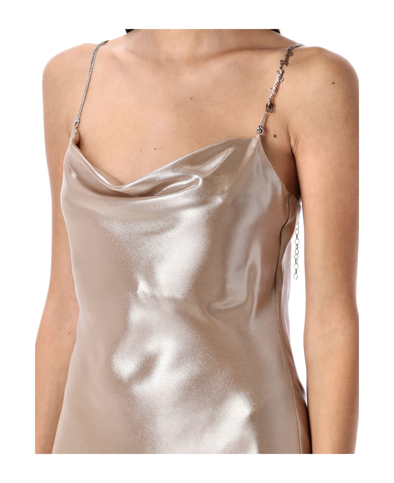 Diesel D-minty Mini Dress - ROSE GOLD