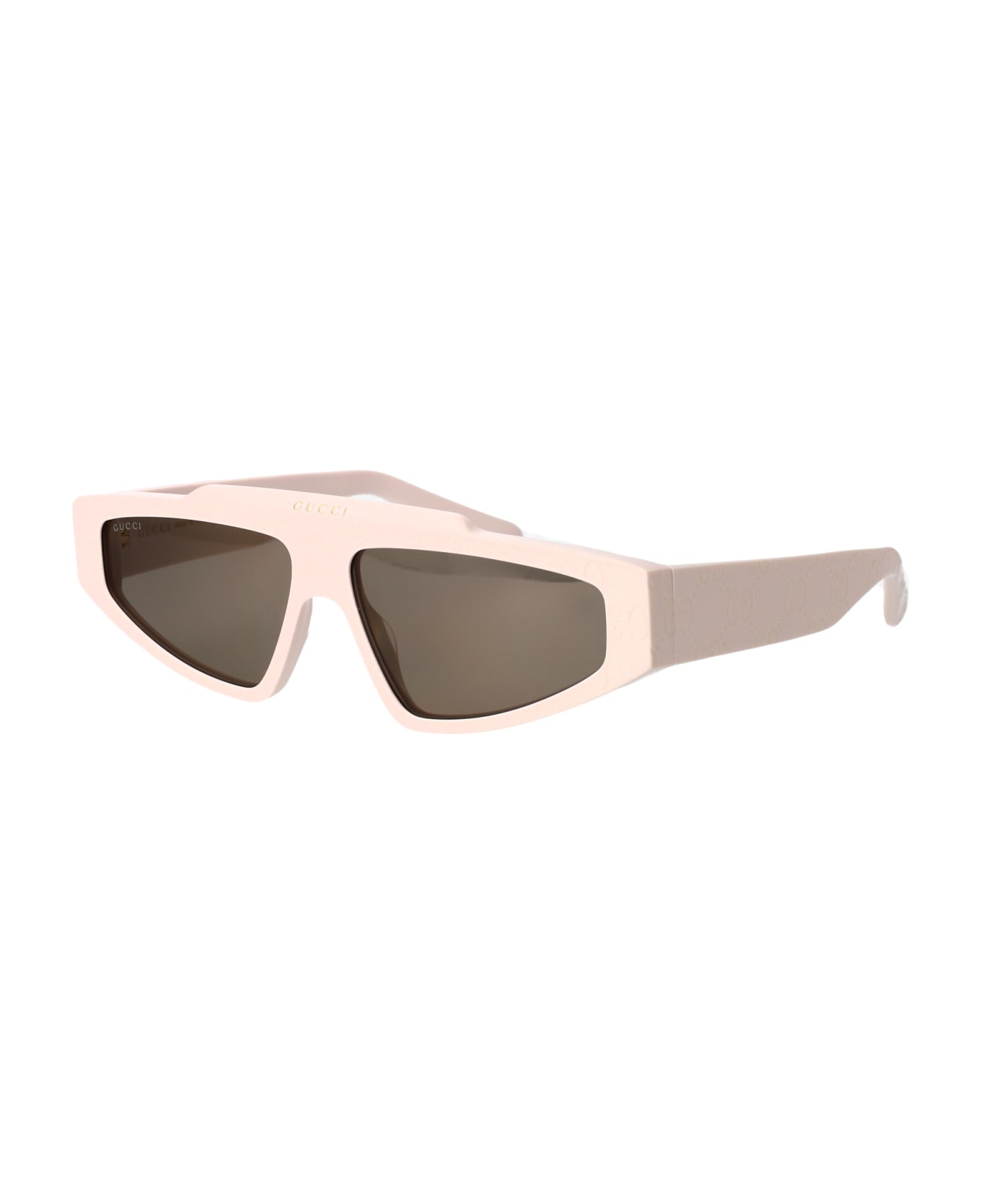 Gucci Eyewear Gg1591s Sunglasses - 005 IVORY IVORY GREY