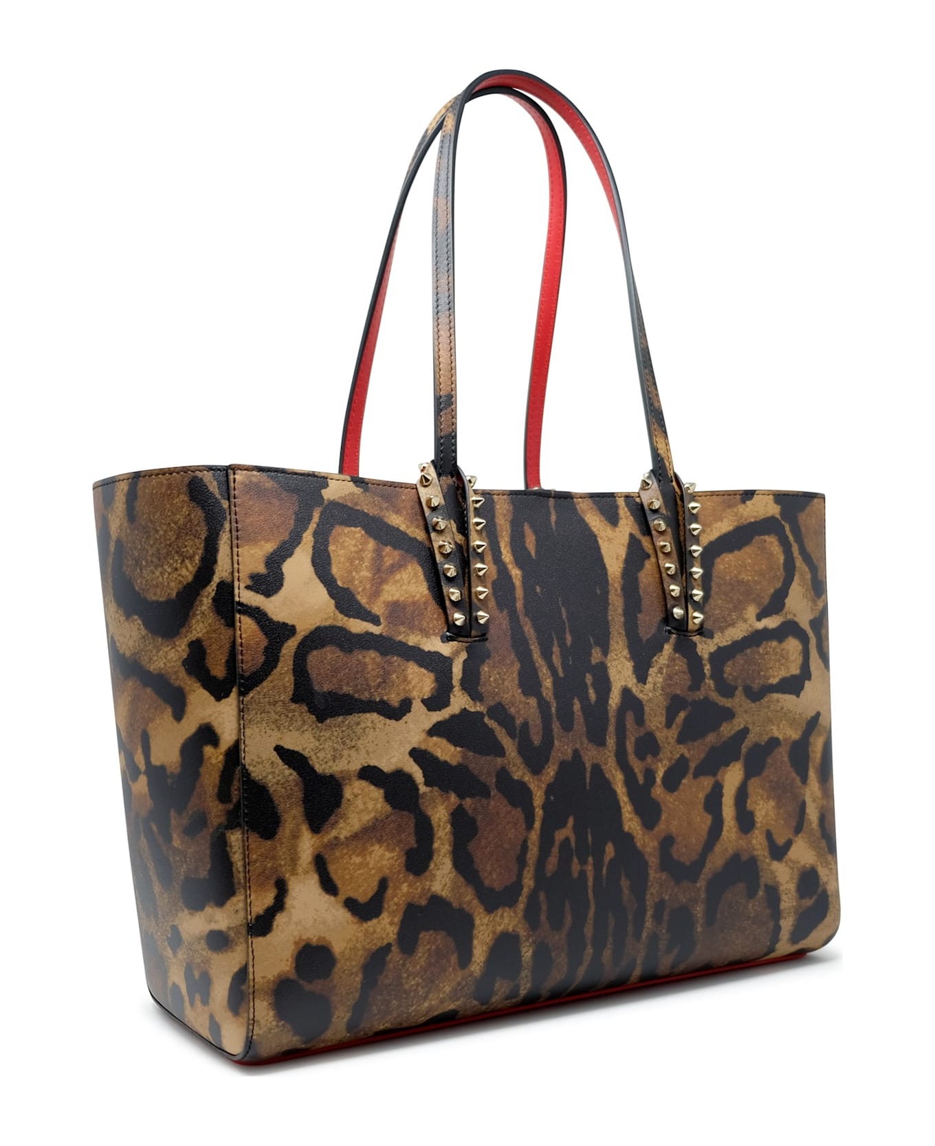 Christian Louboutin Brown Leather Cabata Soft Small Bag - BROWN