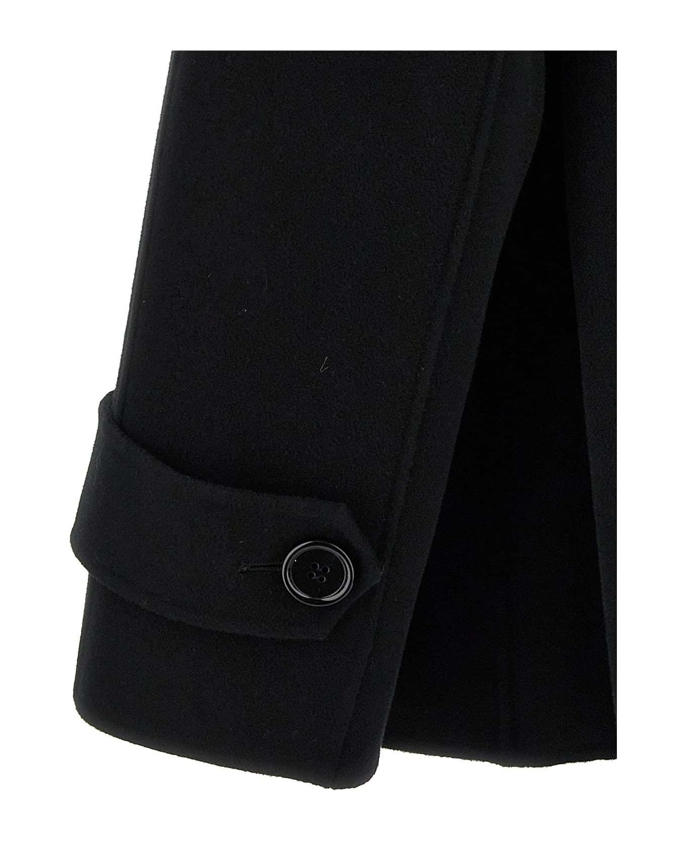 
S Max Mara 
louis
 Short Coat - Black  