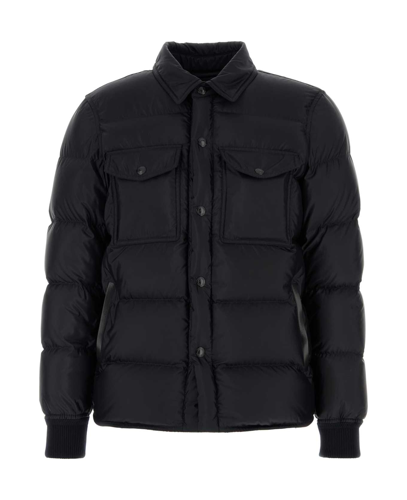 Tom Ford Midnight Blue Polyester Down Jacket - NIGHTINDIGO