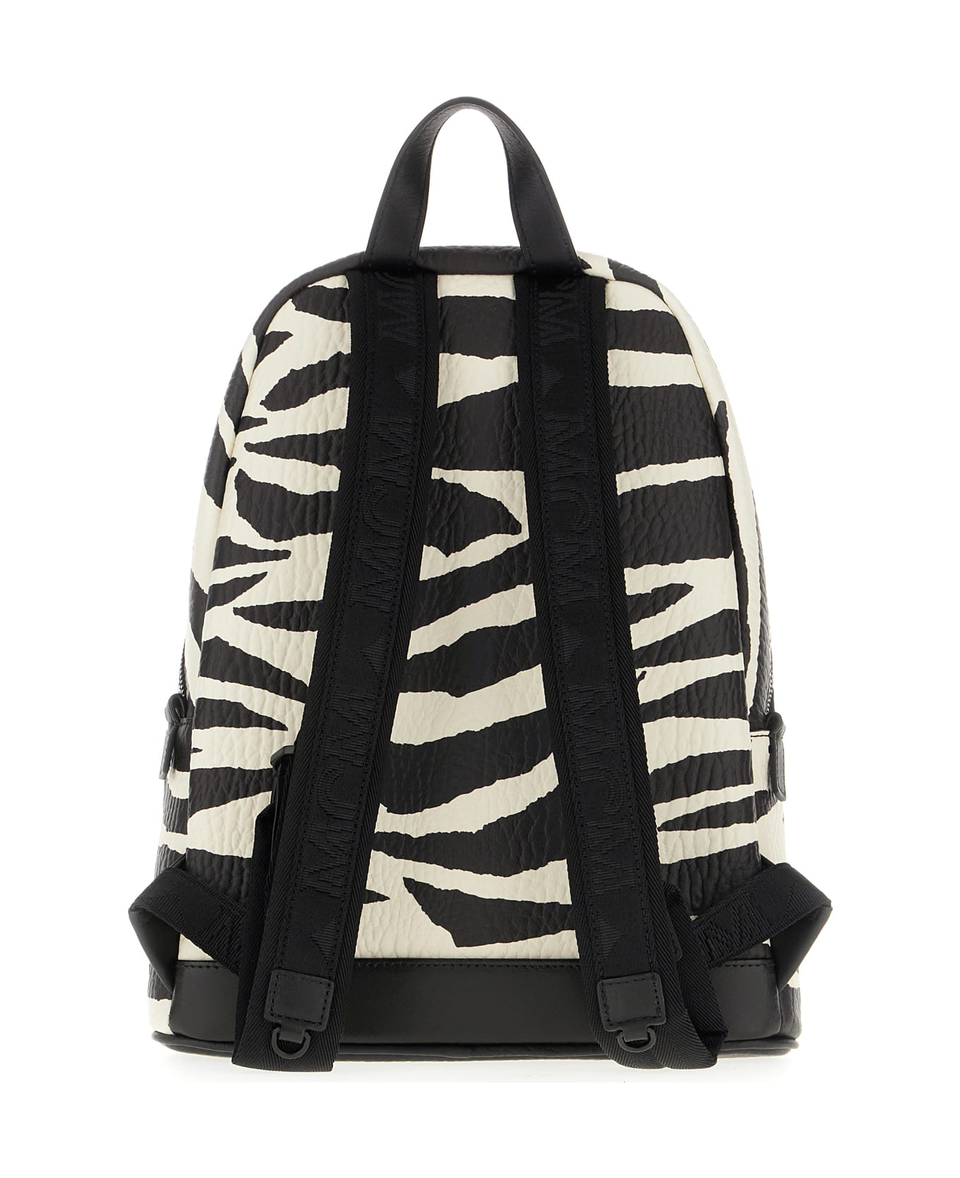 MCM Printed Canvas Backpack - BK