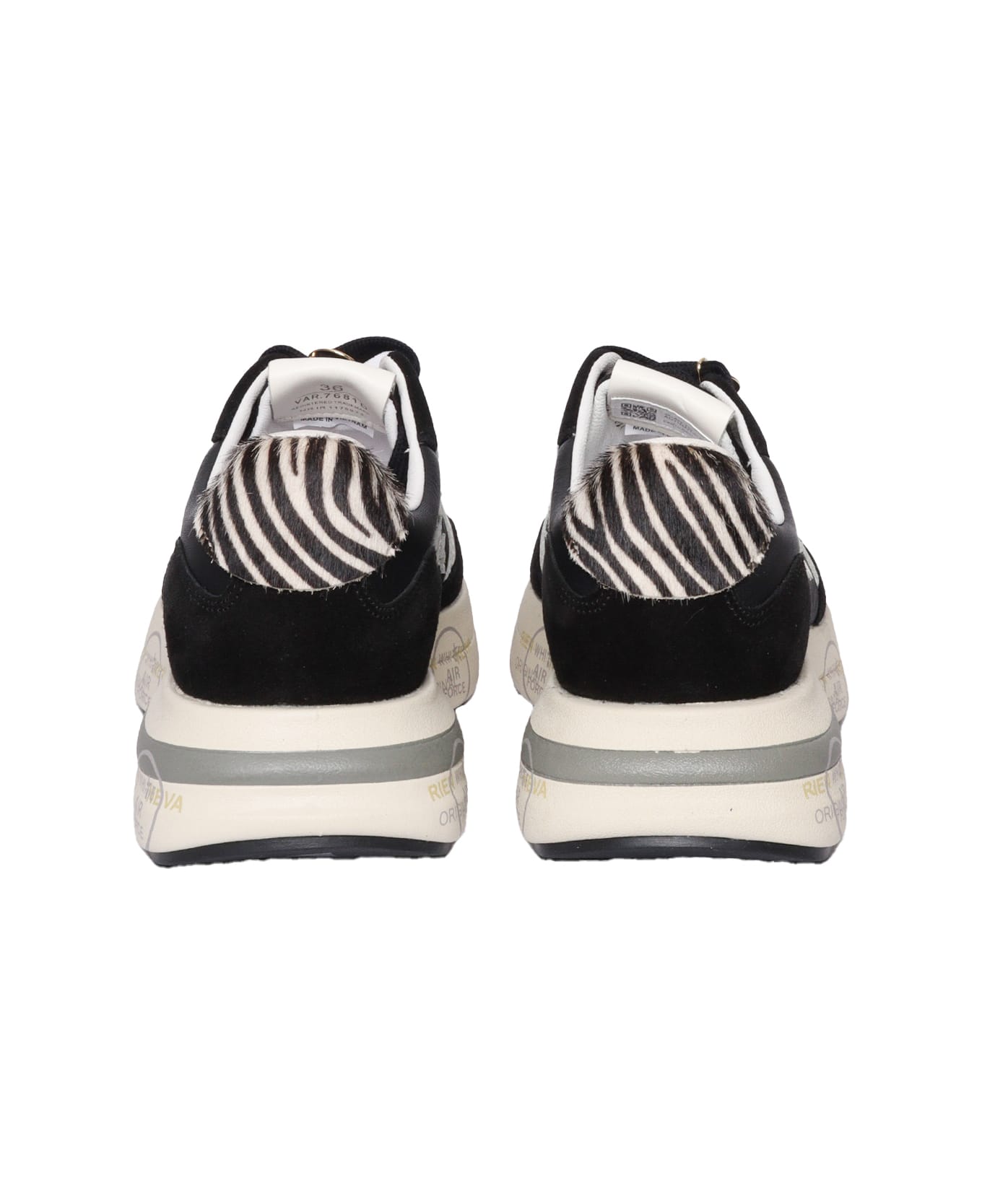 Premiata Cassie Sneakers - BLACK