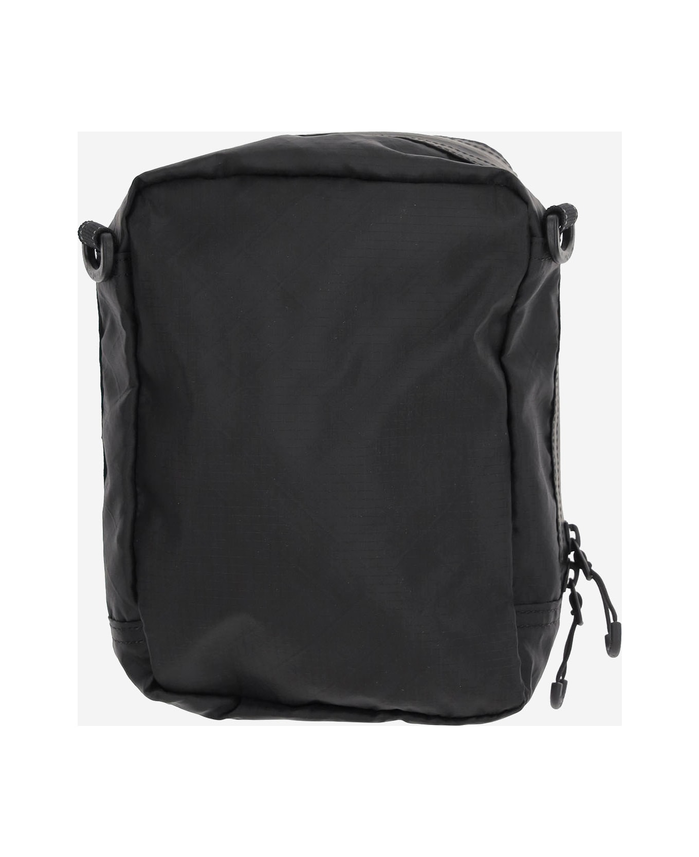 And Wander Nylon Cross Body Bag With Logo - Black