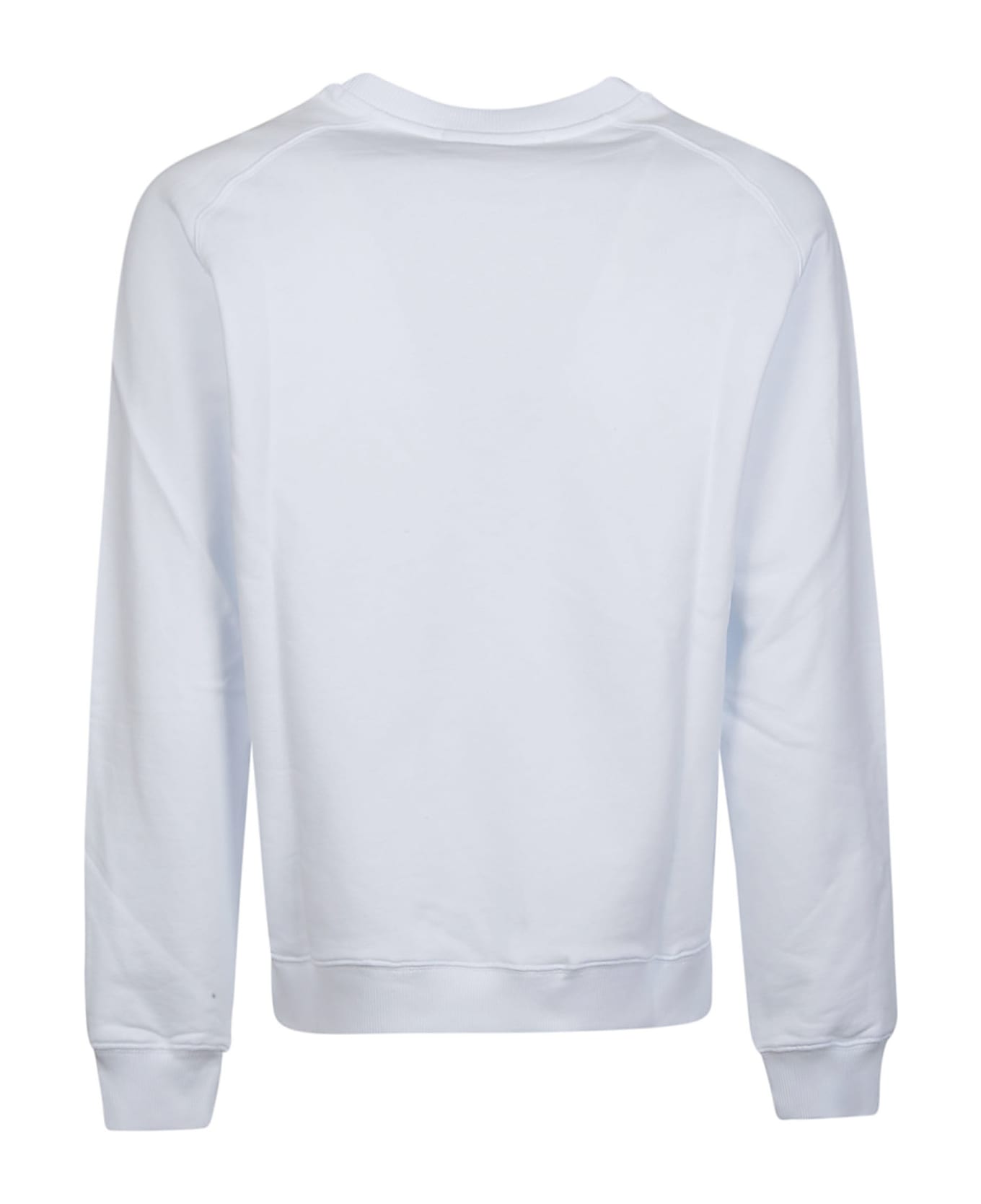 MSGM Logo Print Sweatshirt - Optical White