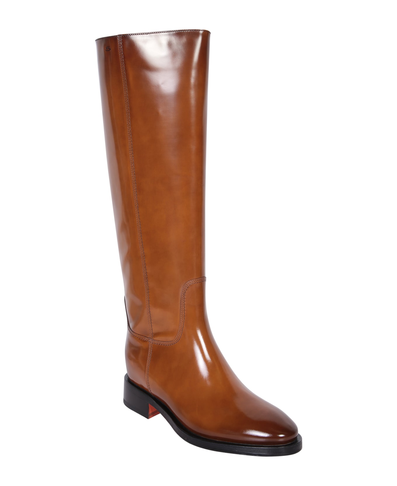 Santoni Riding Boot - Brown