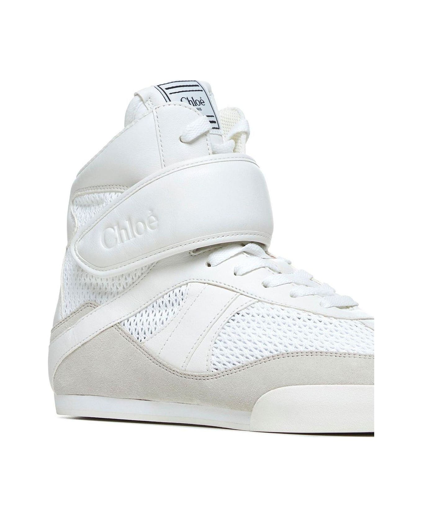 Chloé Kick High-top Sneakers - IVORY