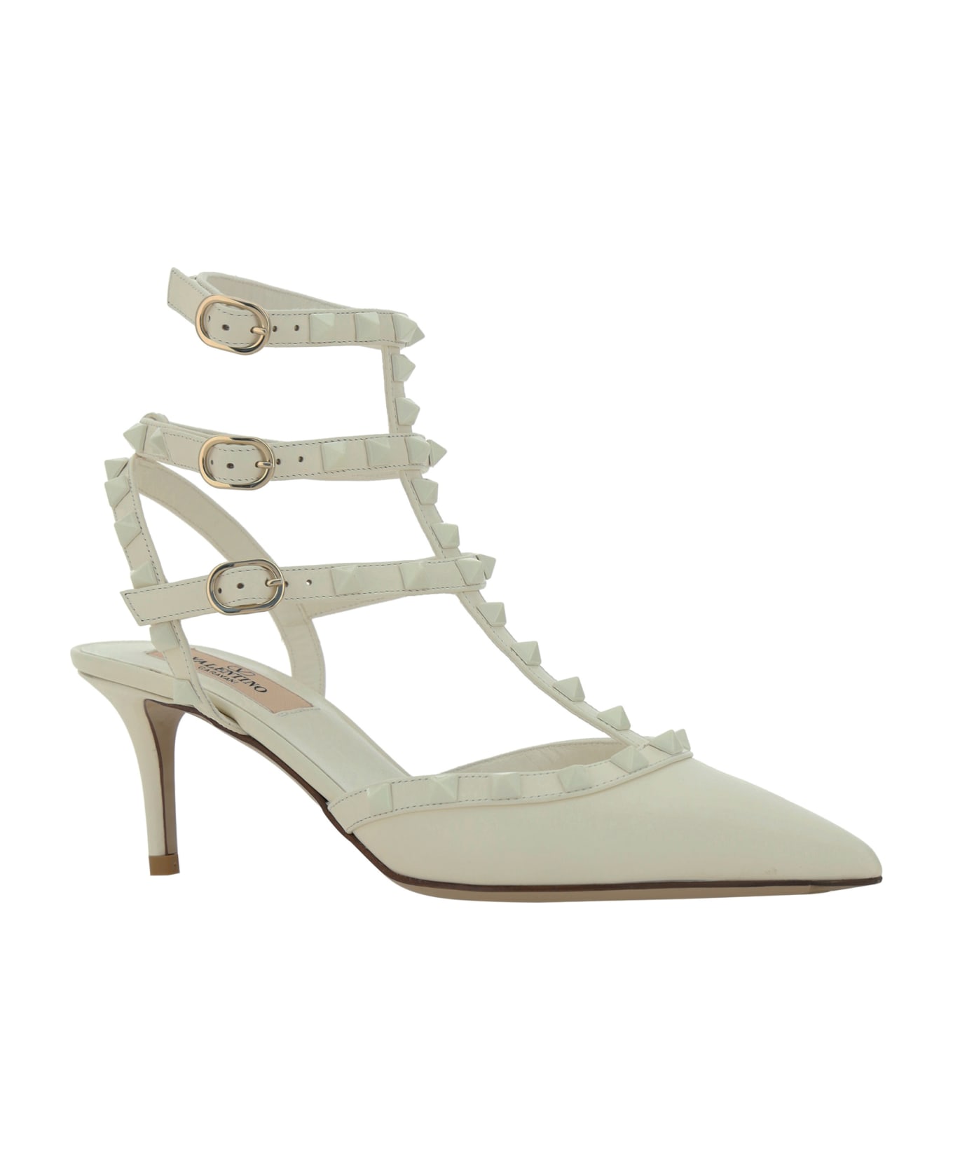 Valentino Garavani Rockstud Pumps - Ivory