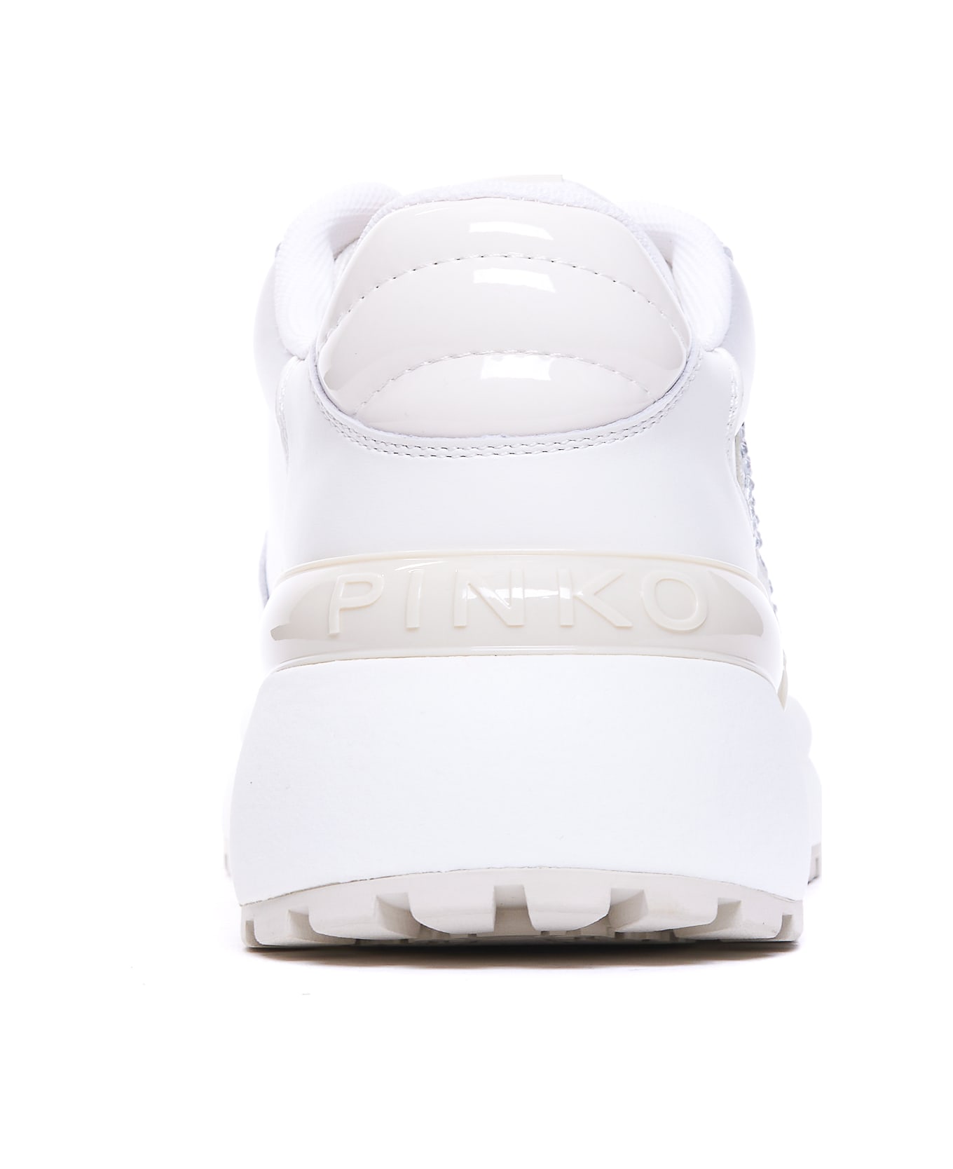 Pinko Gem Sneakers - White