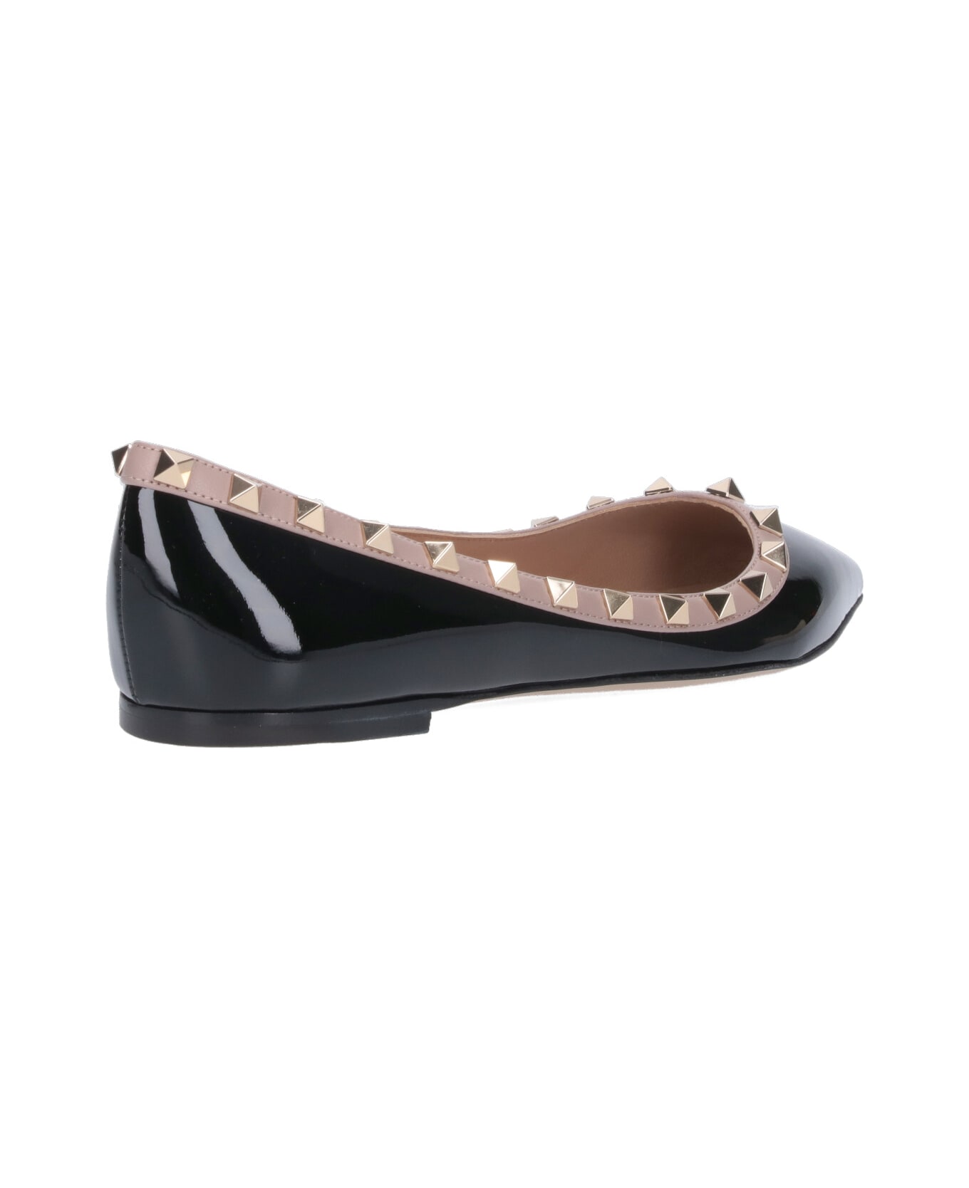 Valentino Garavani "rockstud" Ballet Flats - Black  