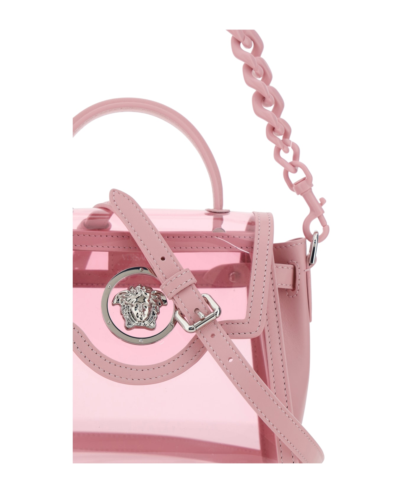 Versace Handbag - English Rose-palladium