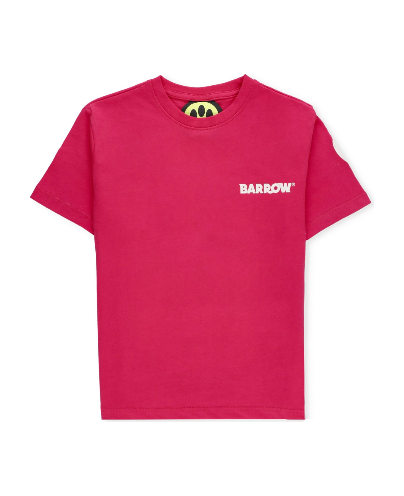 Barrow Logoed T-shirt - Fuchsia