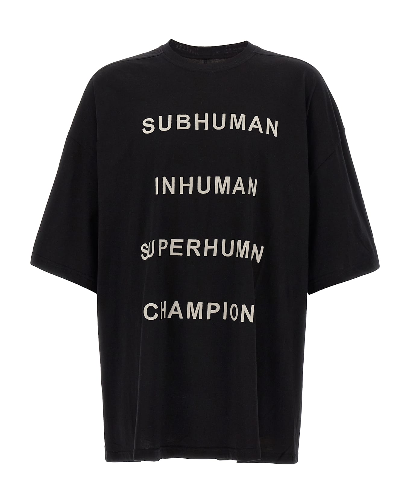 Rick Owens T-shirt Champion X Rick Owens - Black  