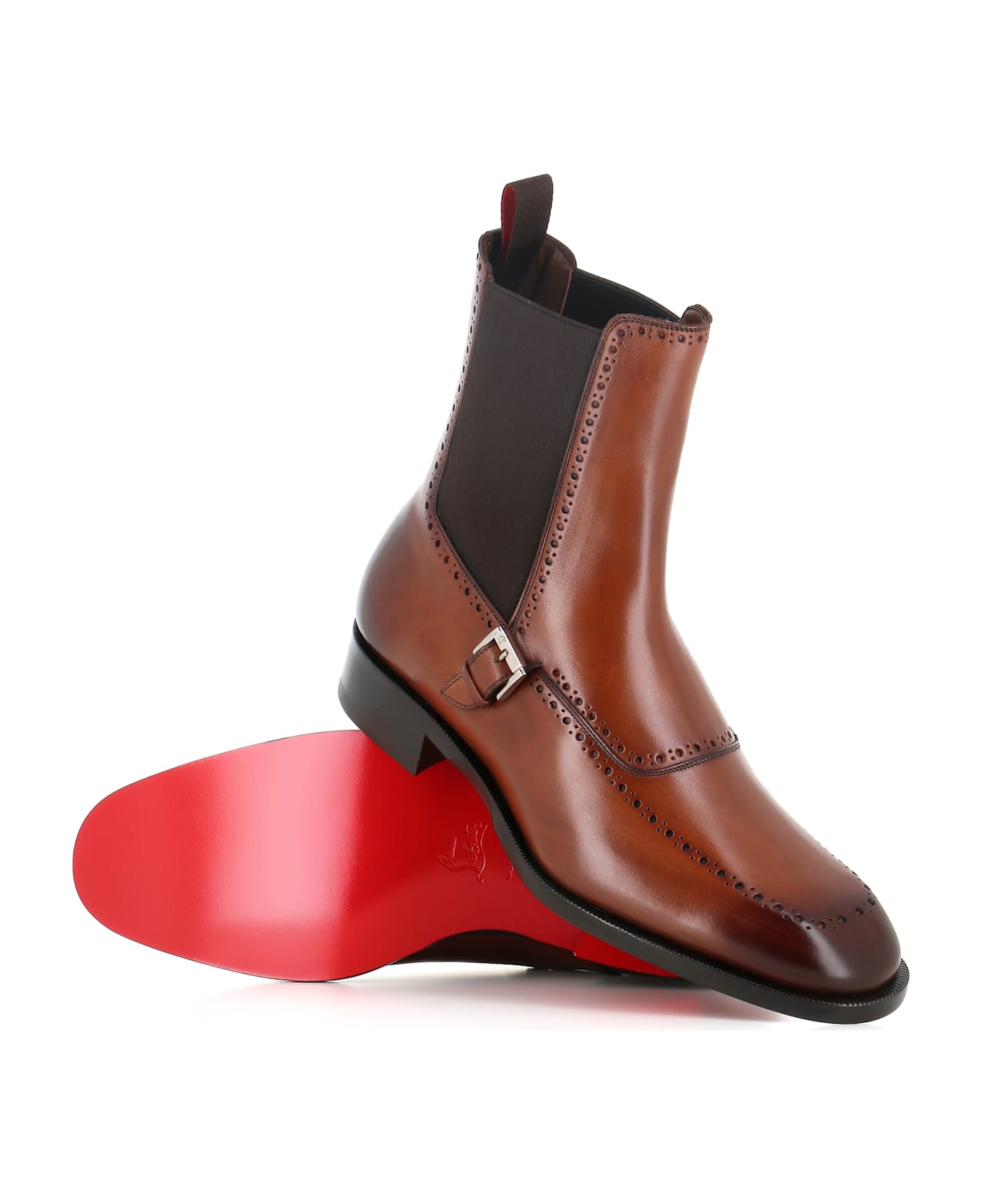 Christian Louboutin Chelsea Sartosea Flat - Leather ブーツ