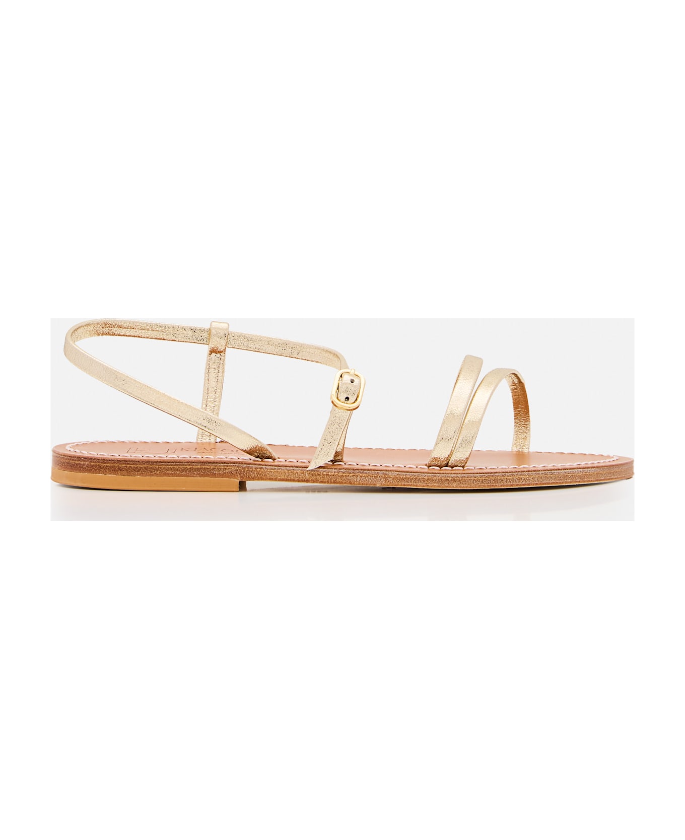 K.Jacques Erka Leather Sandal - Golden