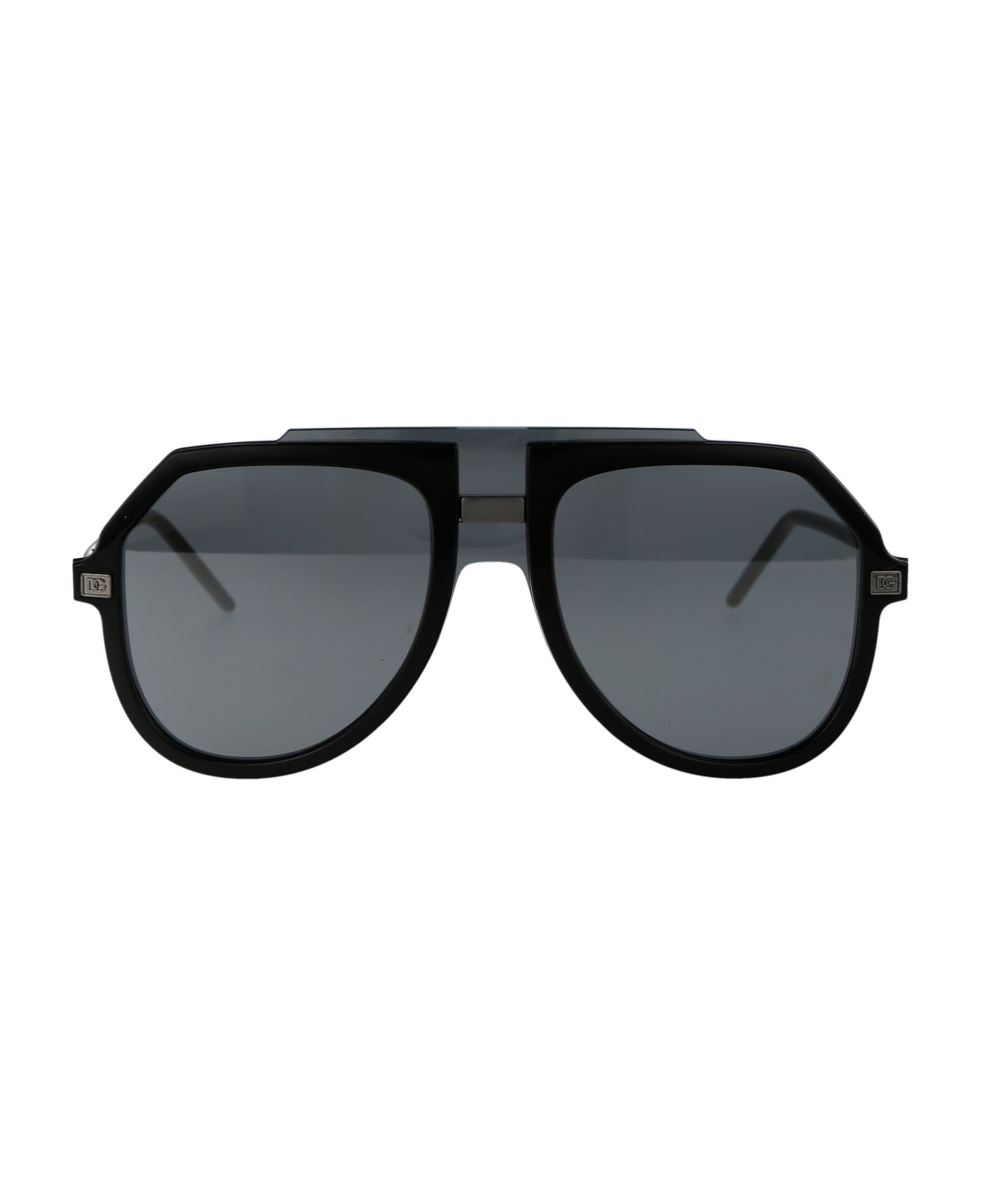 Dolce & Gabbana Eyewear 0dg6195 Sunglasses - 501/6G BLACK サングラス