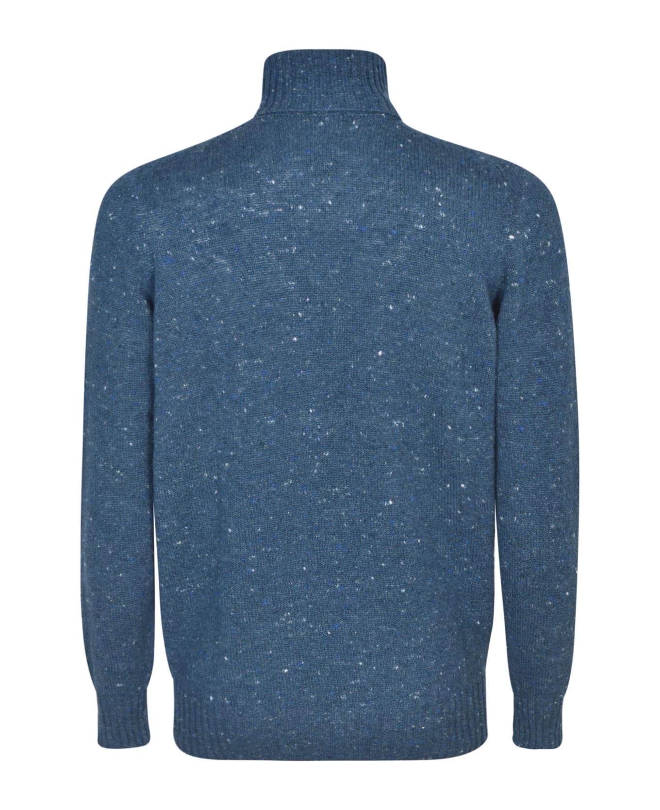 Drumohr Turtleneck Sweater - Avion Blue