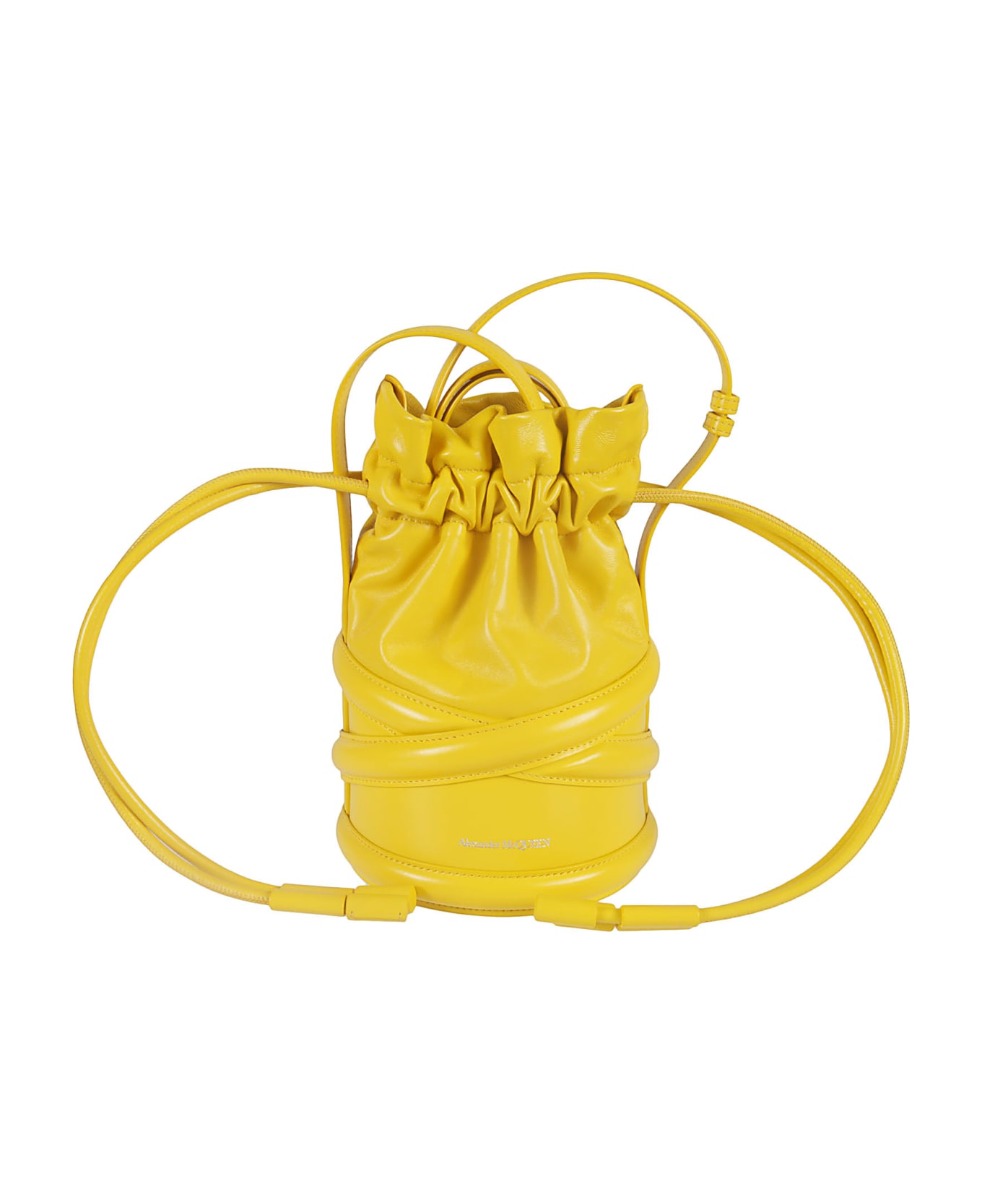 Alexander McQueen Soft Curve Crossbody Bag - New Pop Yellow