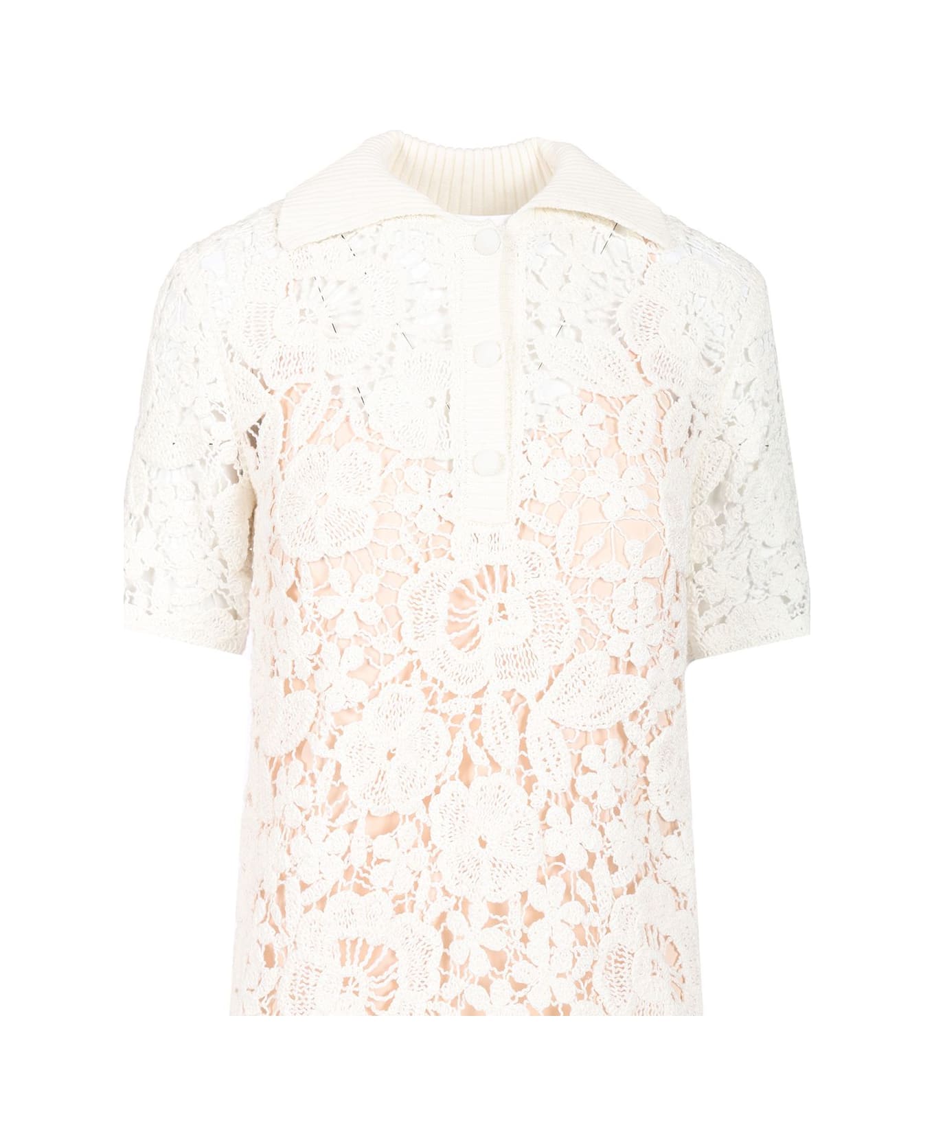Parosh Mini Cotton Dress - White