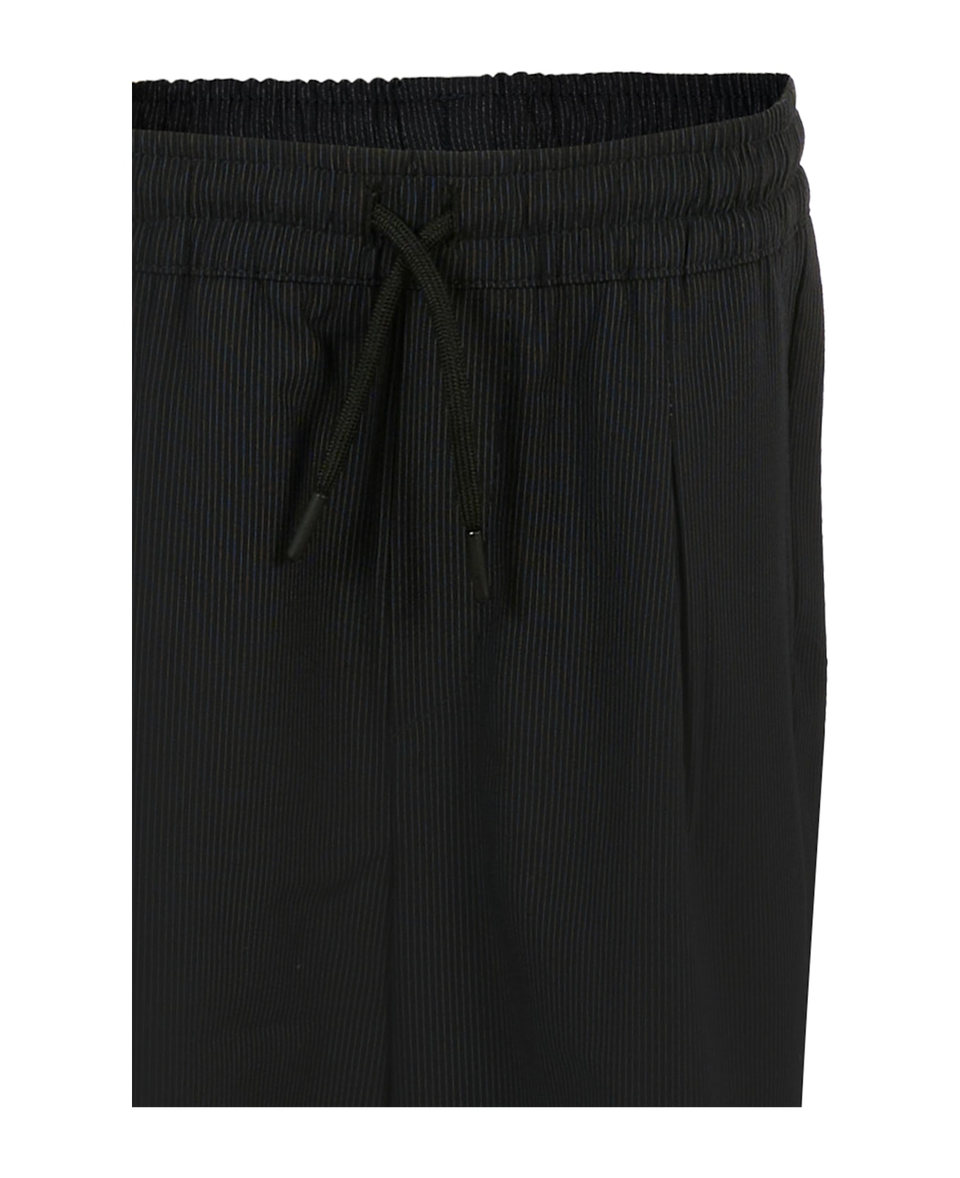 MSGM Blue Trousers For Boy With Logo - Blue