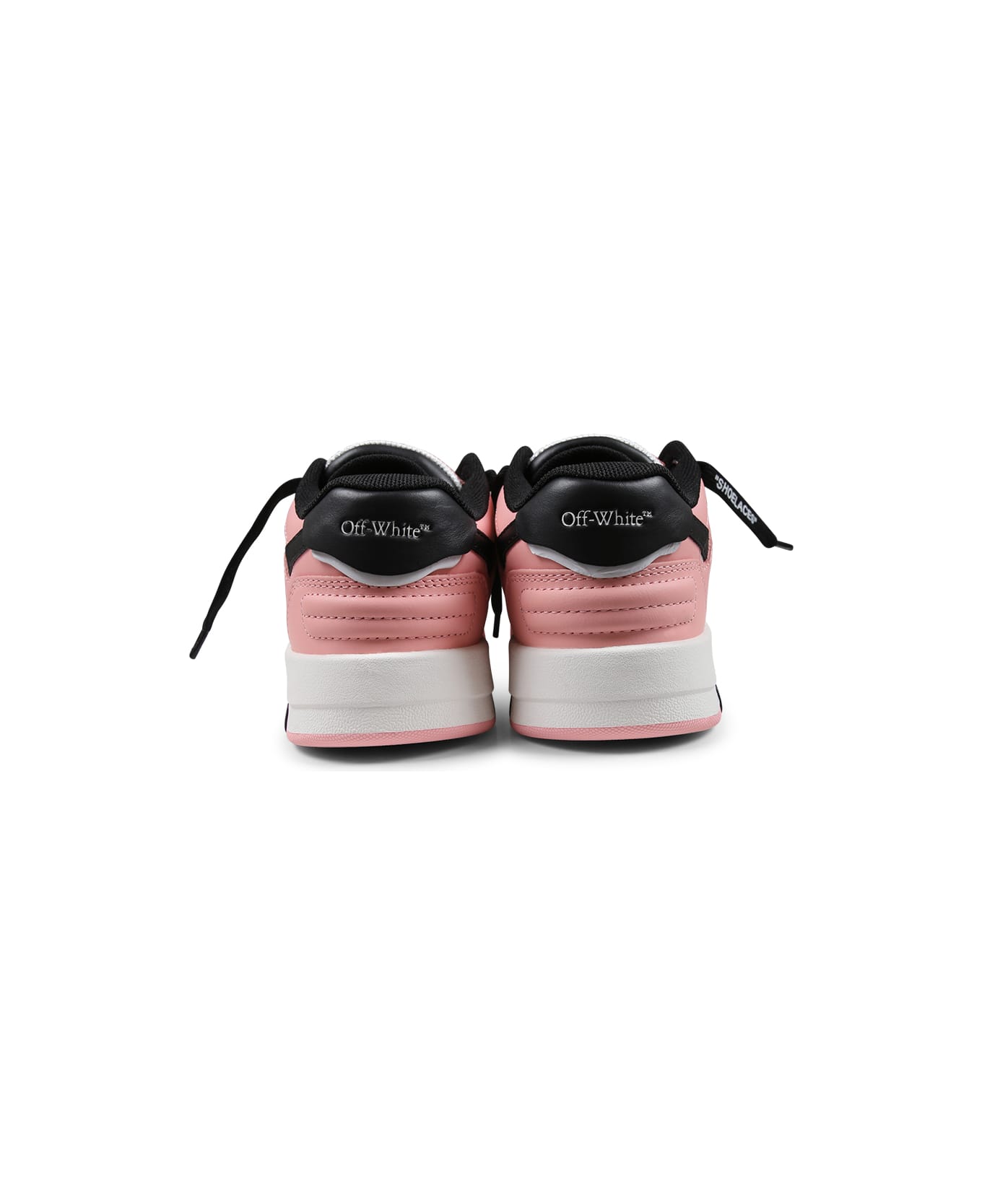 Off-White Pink Sneakers For Girl With Arrow - Pink