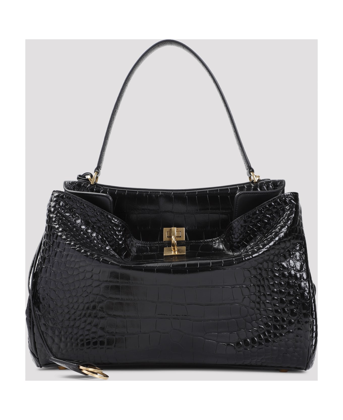 Balenciaga Rodeo Top Handle M Handbag - Black